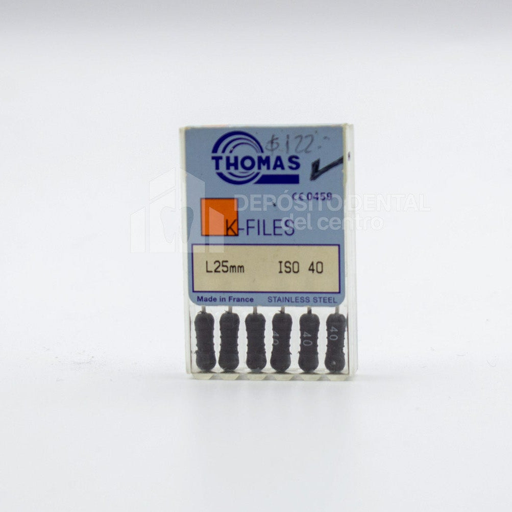 Limas k-files 25mm #40