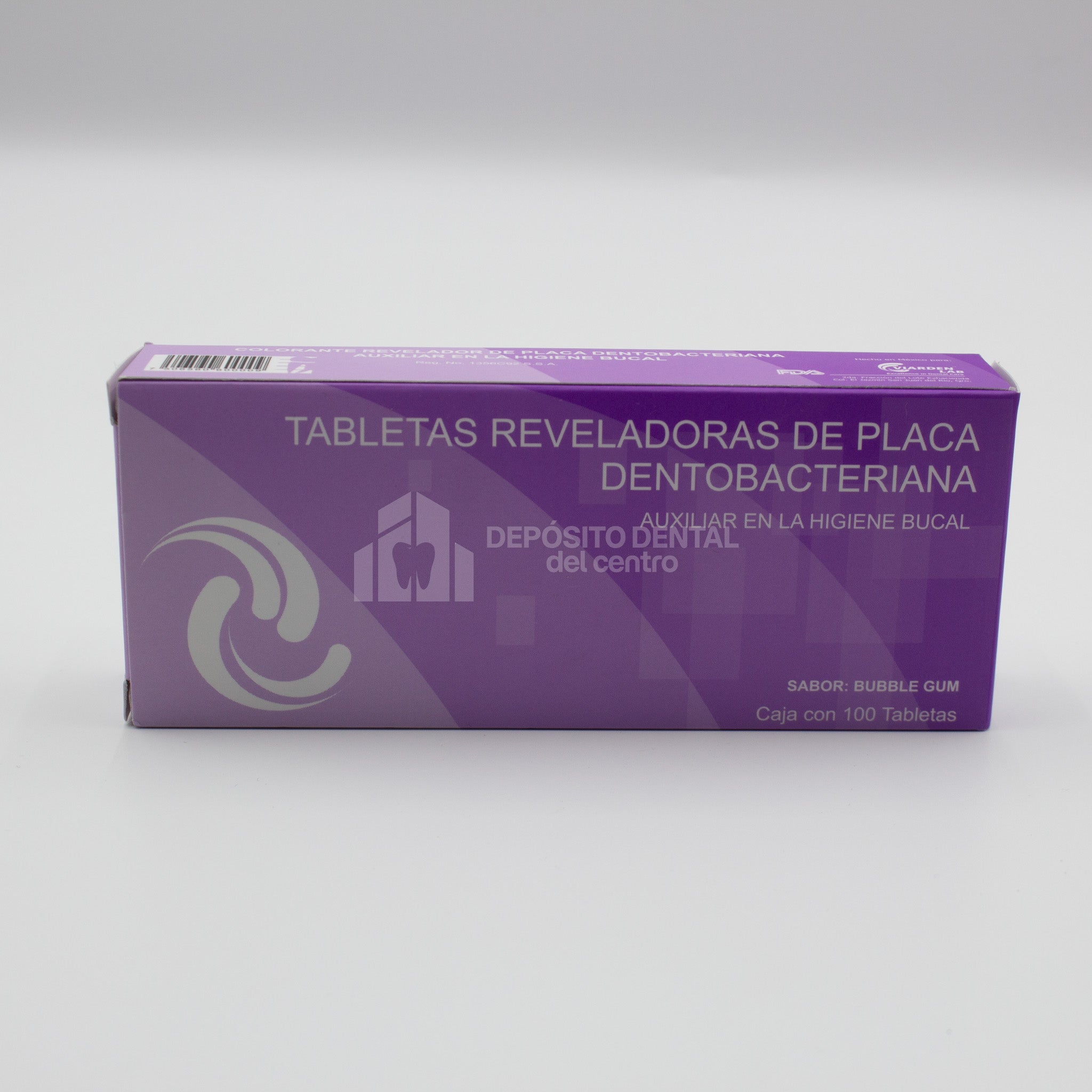 Tabletas Reveladoras de Placa Dentobacteriana