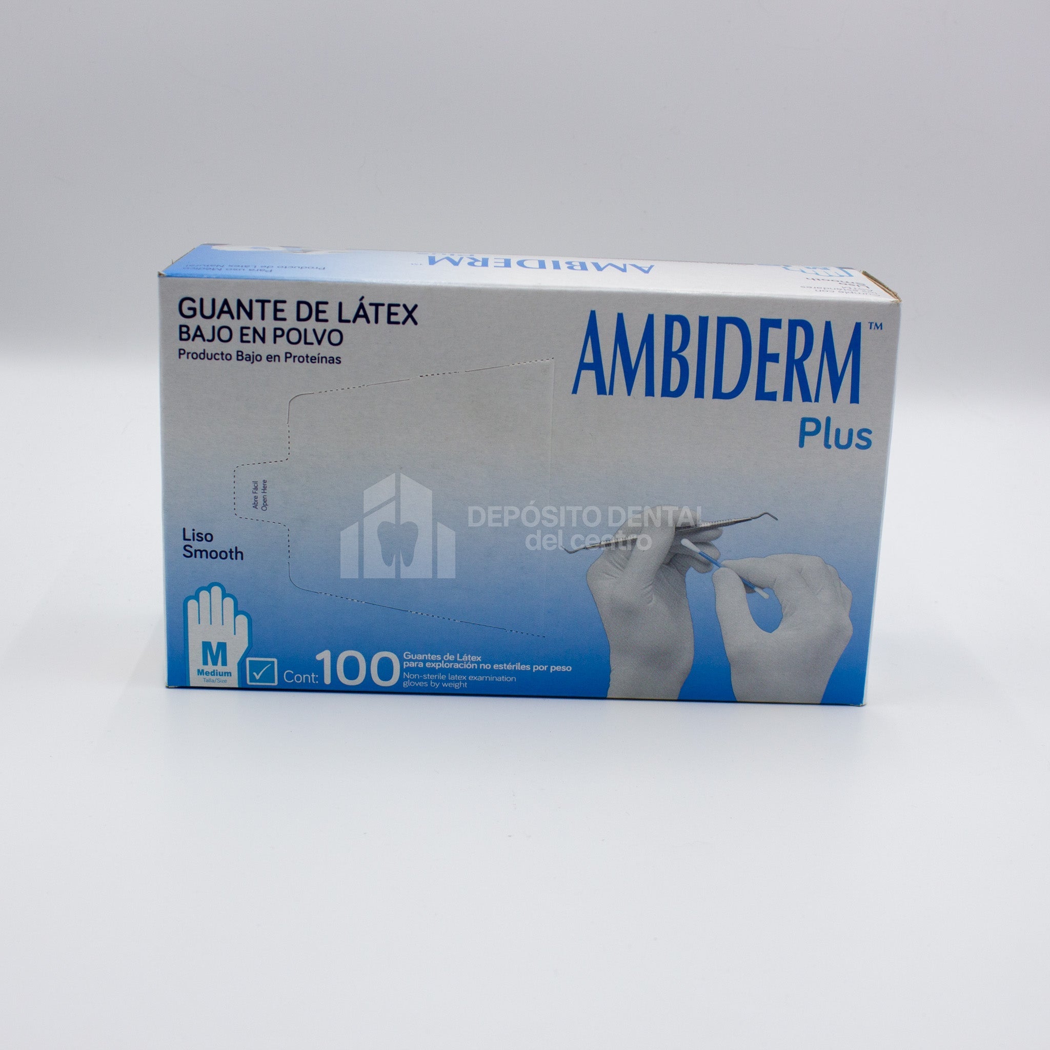 Guantes de Látex Blanco 100 Piezas M