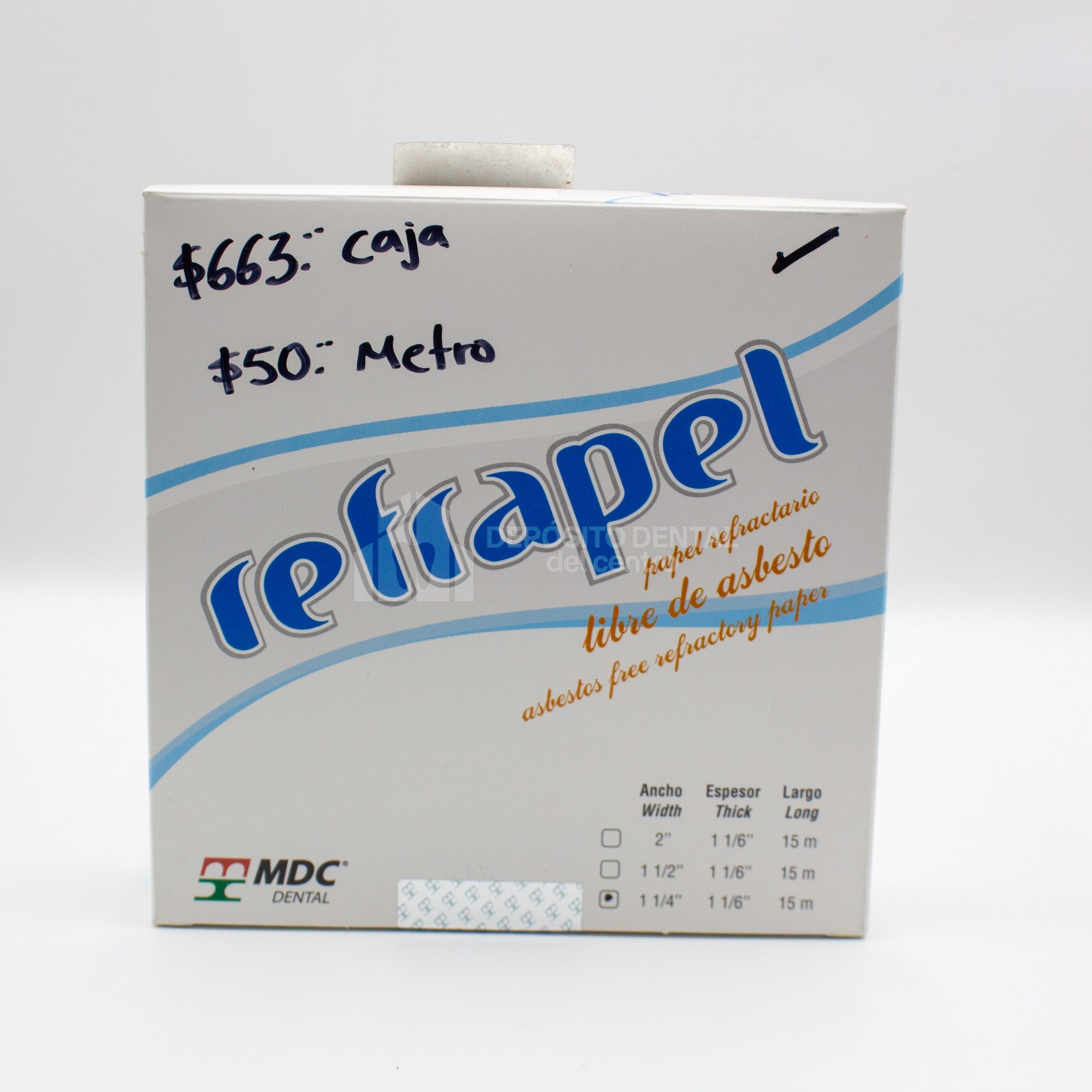 Papel Refractario por Metro