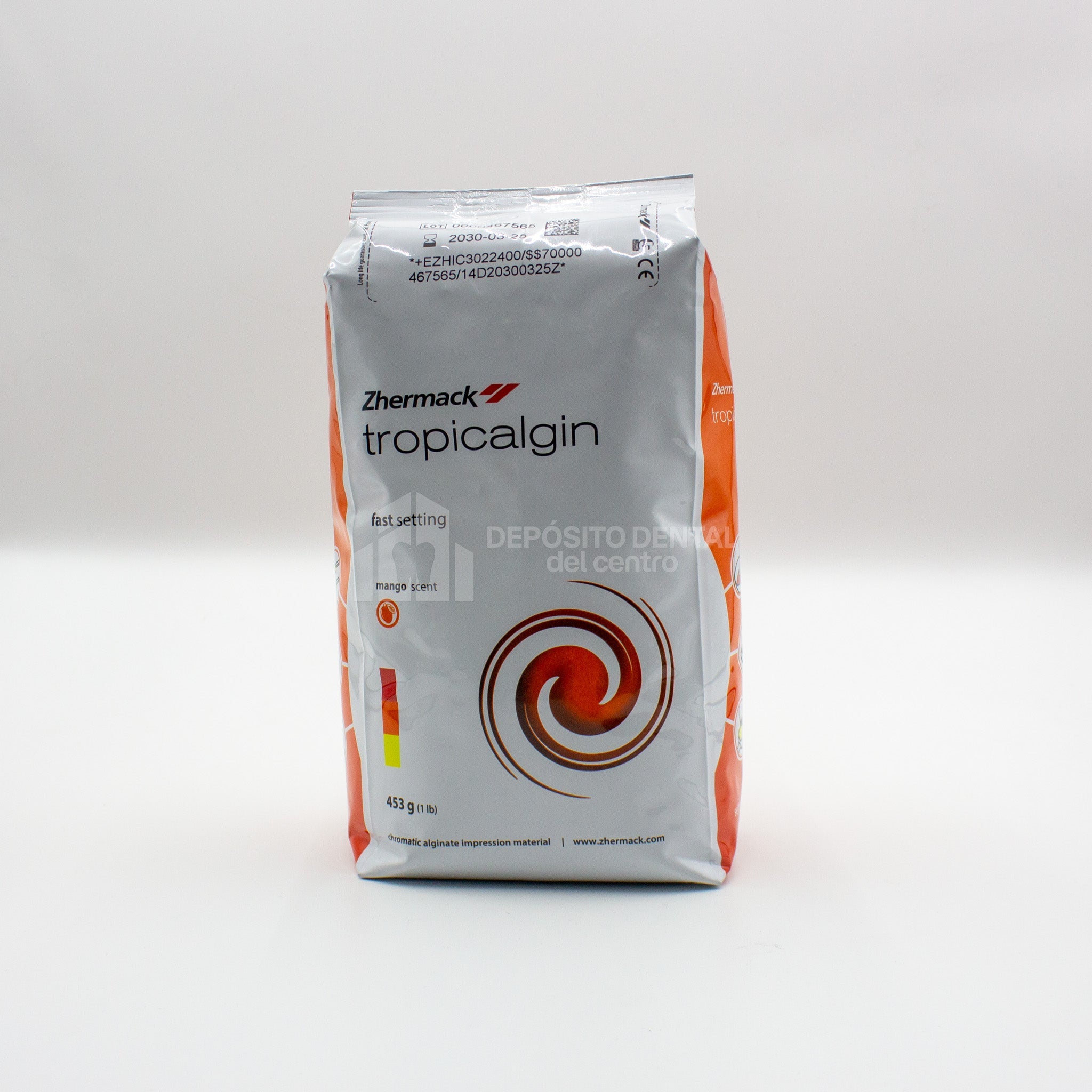 Alginato Dental Tropicalgin Cromatico 453 gr Zhermack