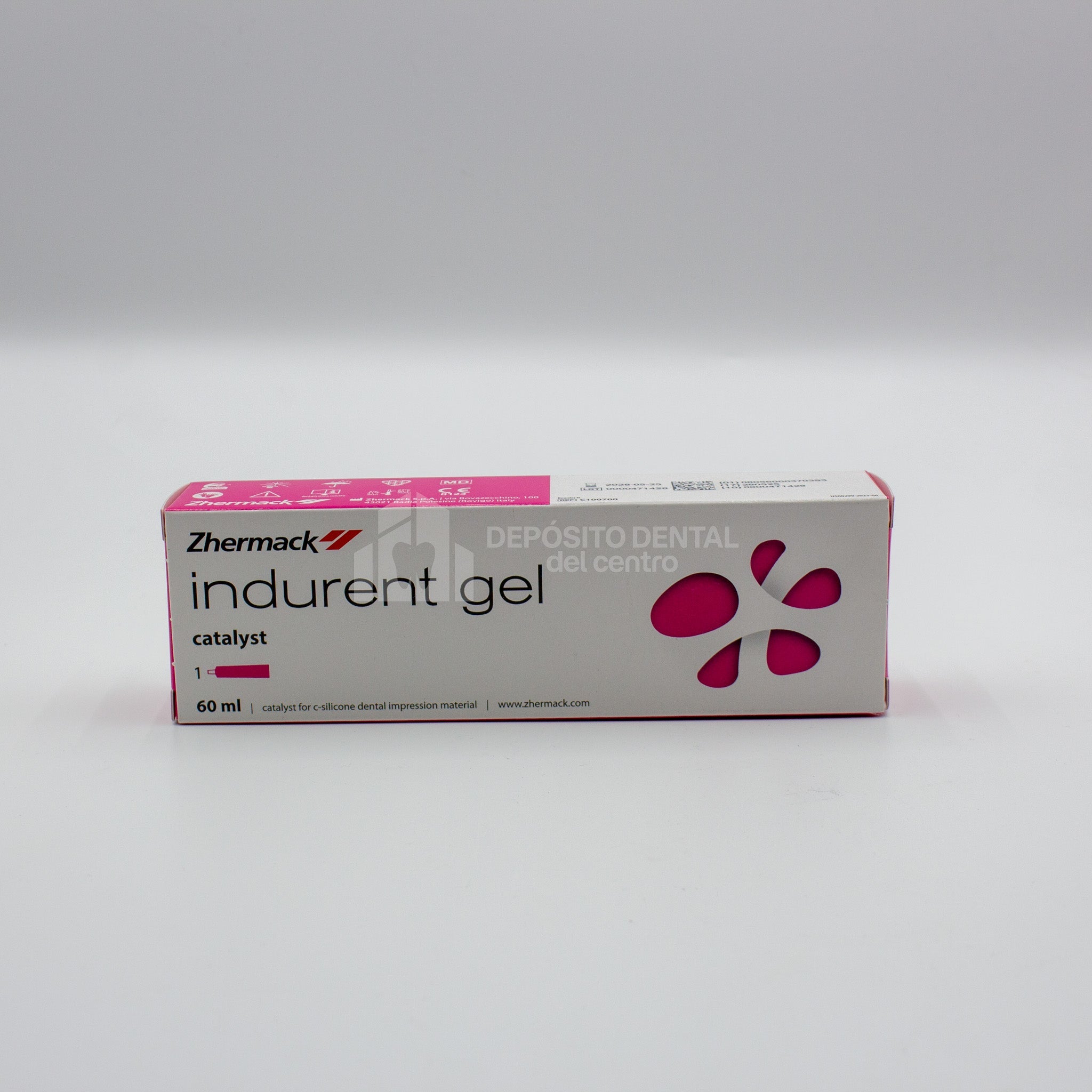 Catalizador Indurent Gel Zhermack 60ml