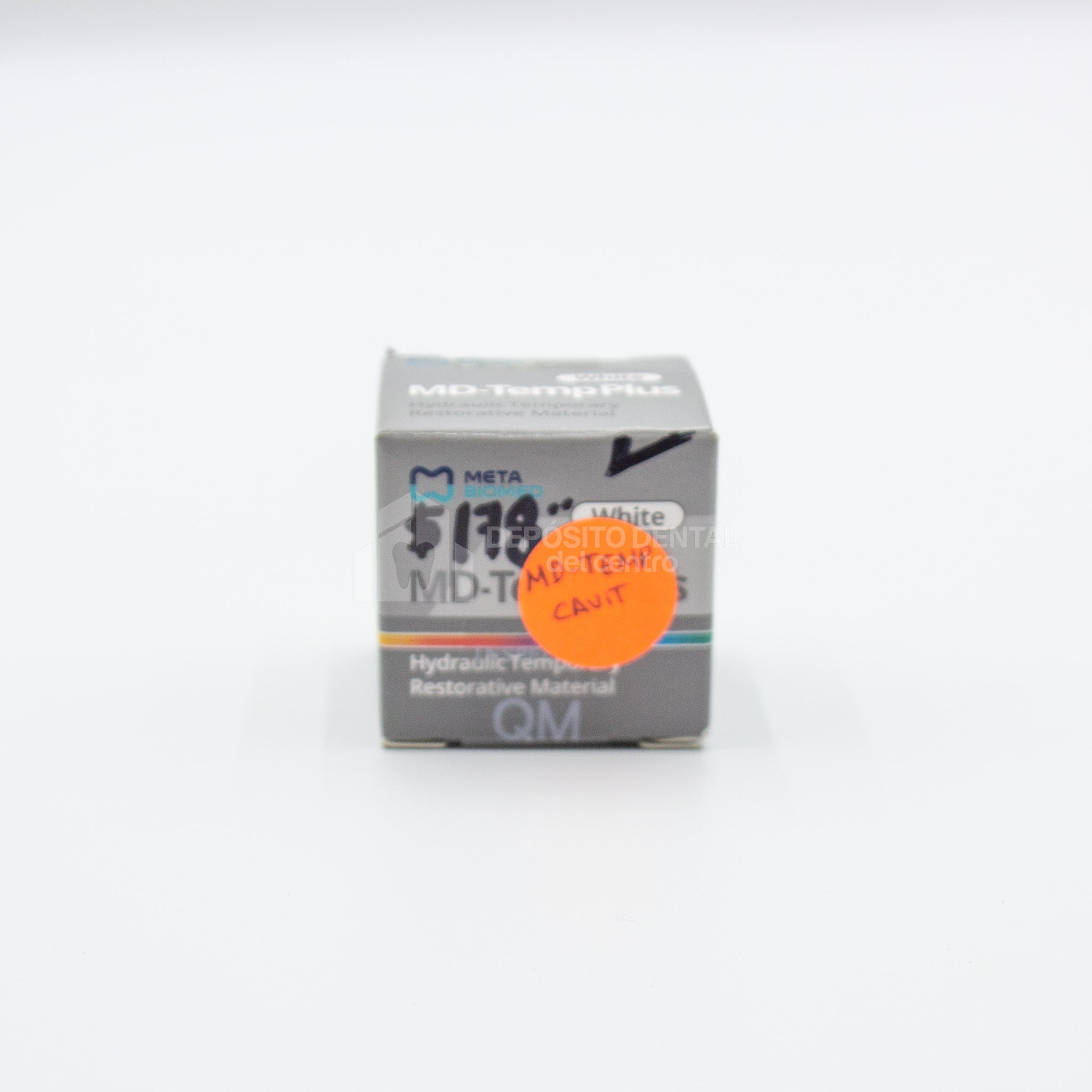 Material Restaurador Temporal MD-Temp Plus Wgite Meta Biomed