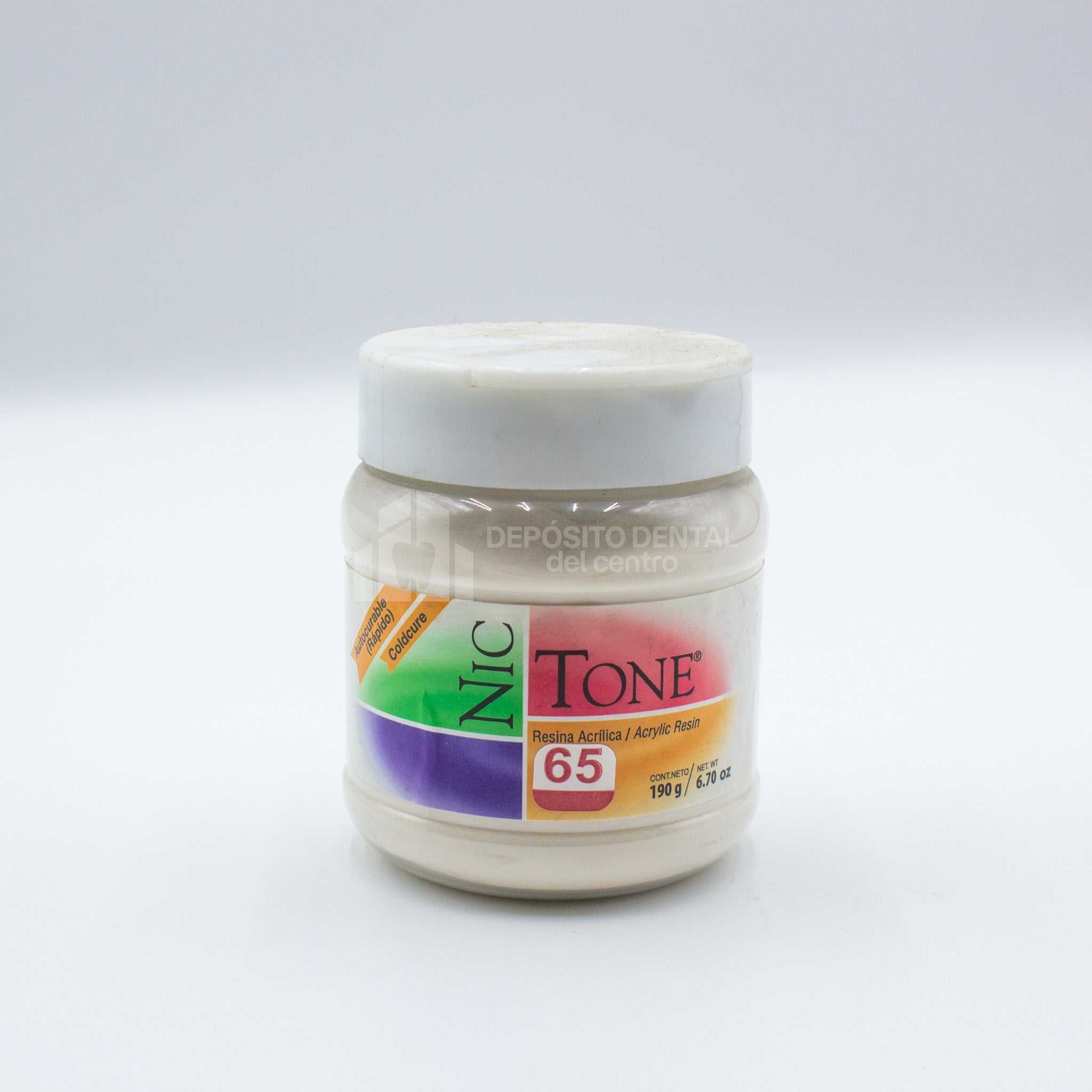 Resina Acrilica Rapida Nic Tone 65 gr