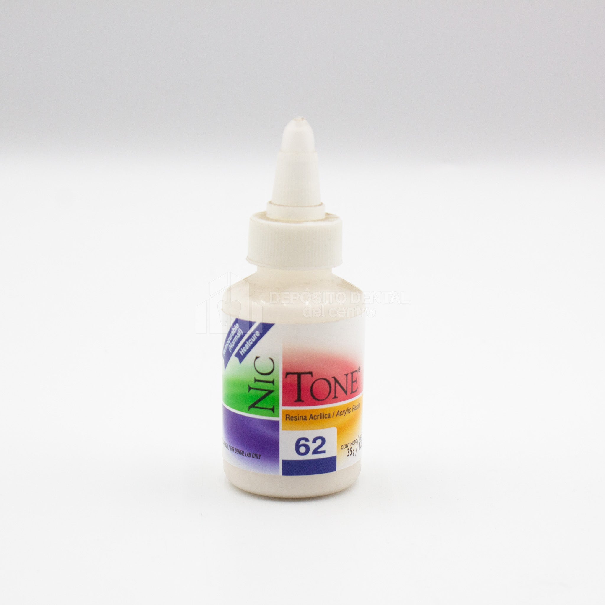 Resina Acrilica Normal Nic Tone 62 35 gr