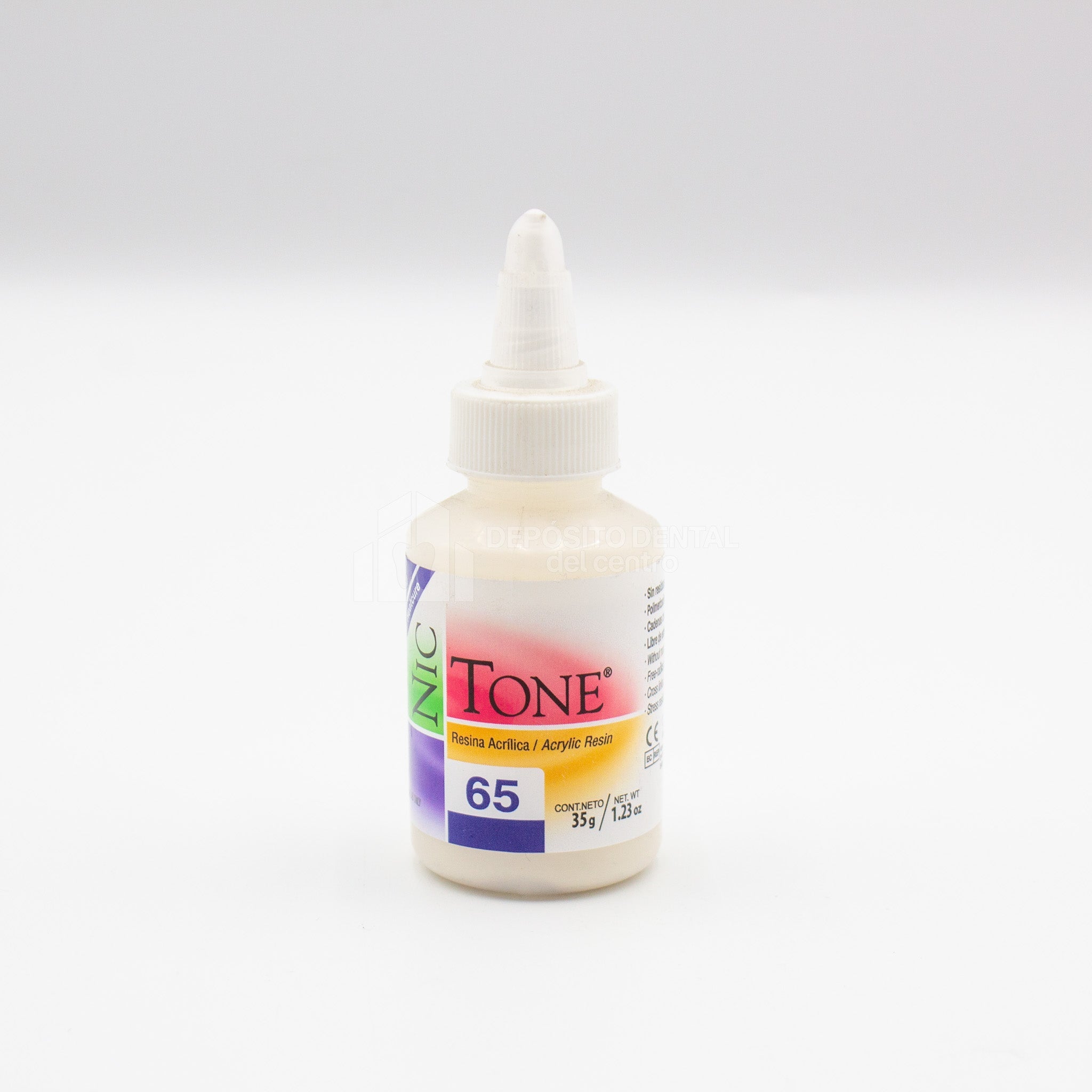 Resina Acrilica Normal Nic Tone 65 35 gr