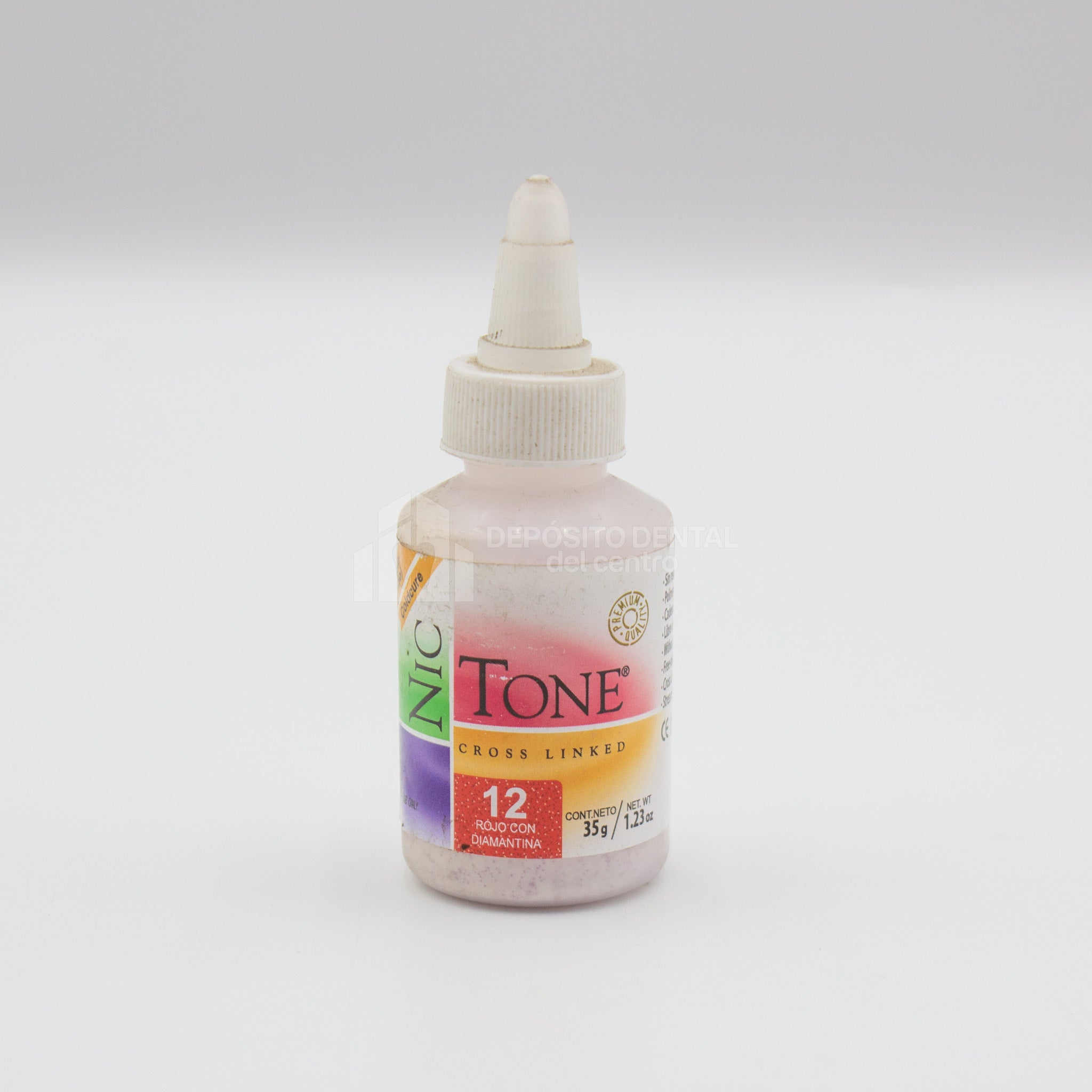 Resina Acrilica rapido Nic Tone 12 con Diamantina 35 gr