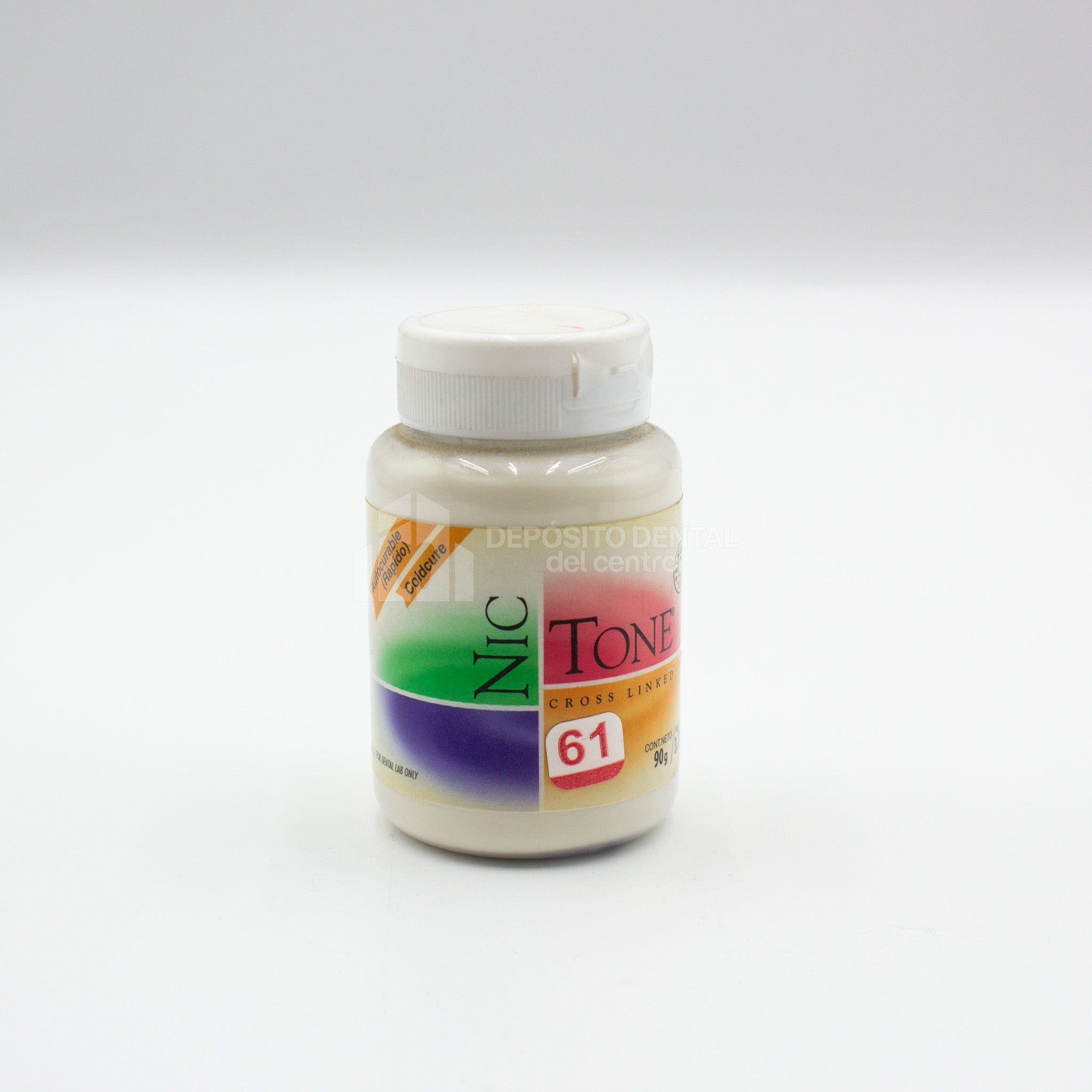 Resina Acrilica Rápido Nic Tone 61 90 gr