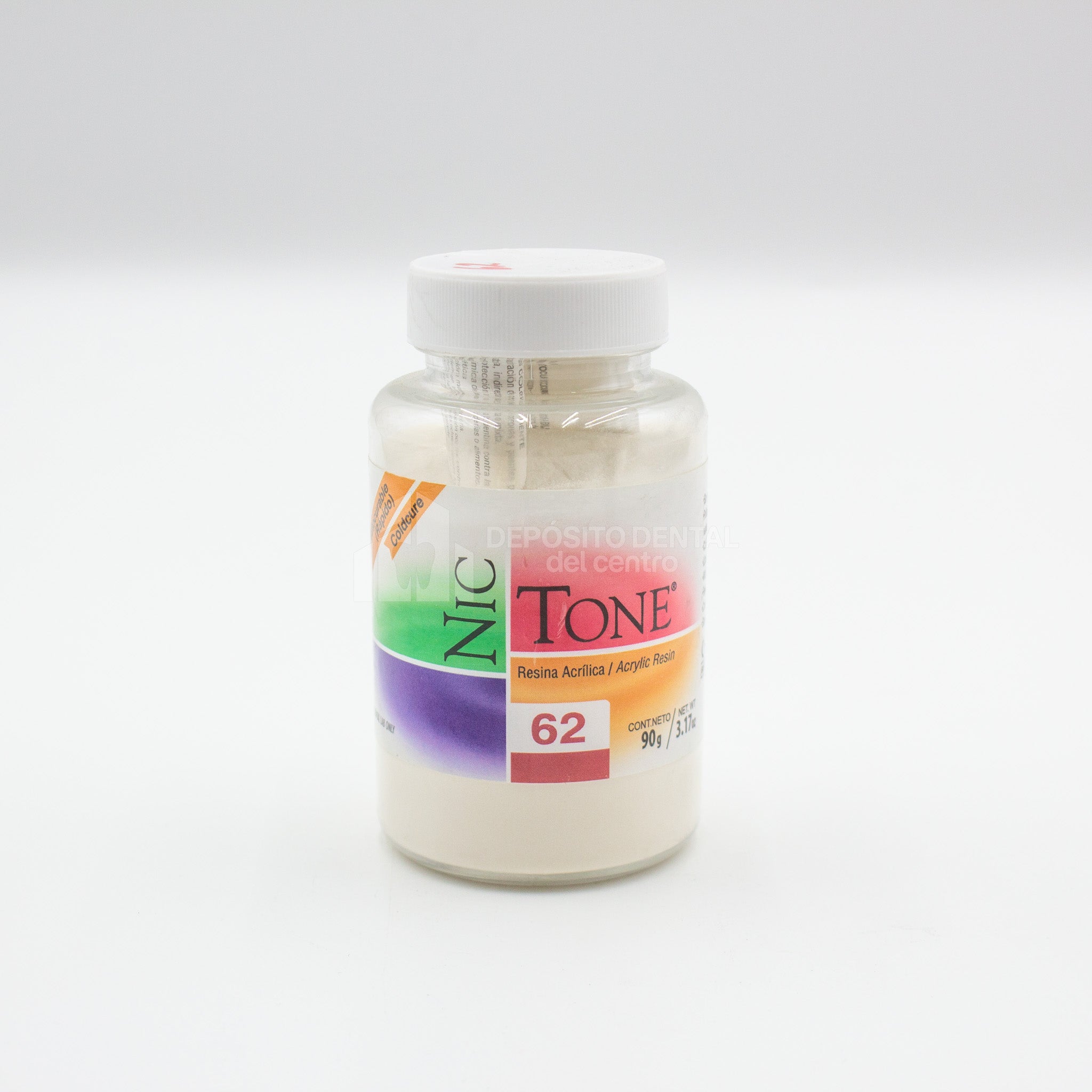 Resina Acrilica Rápido Nic Tone 62 90 gr