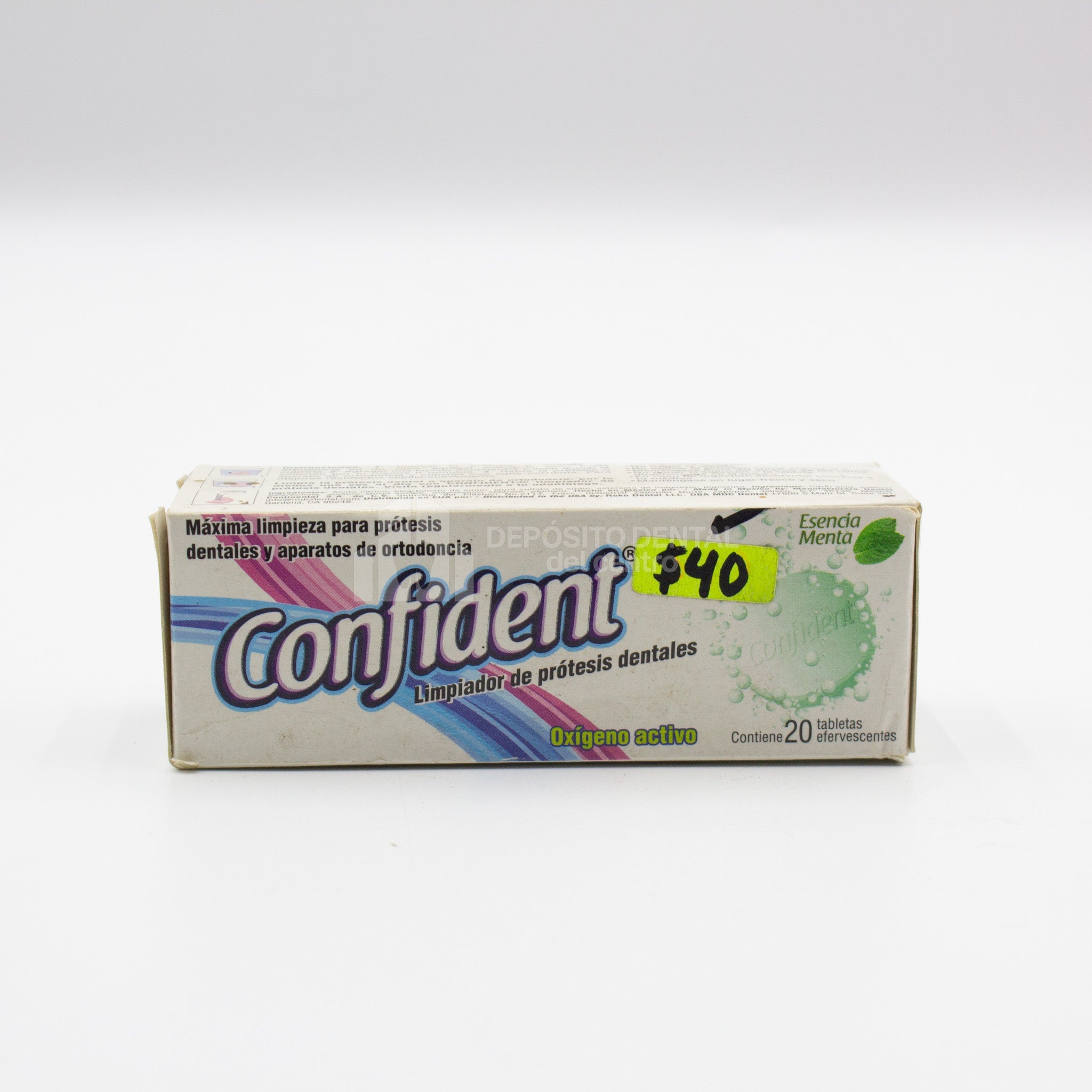 Cofident Limpiador de Protesis Dentales Tabletas Efervescentes