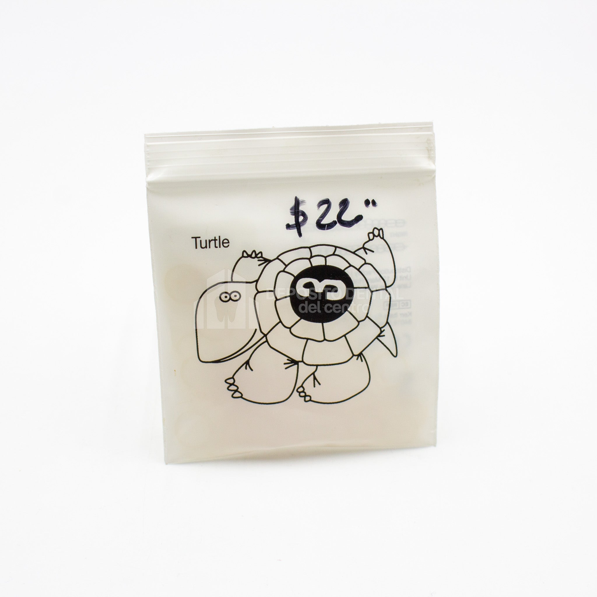 Elasticos Dentales Zoo Pak Turtle 3 Oz. 3/8"