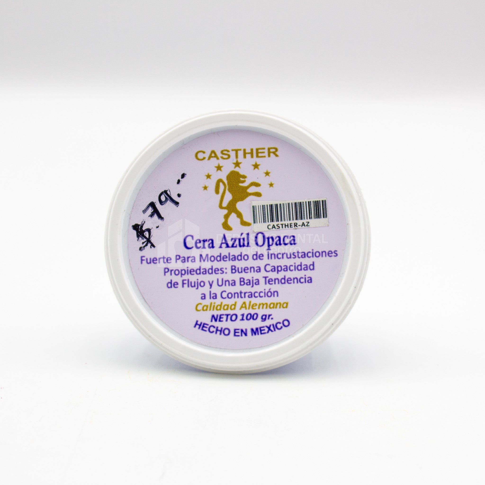 Cera Azul Opaca Casther 100 gr