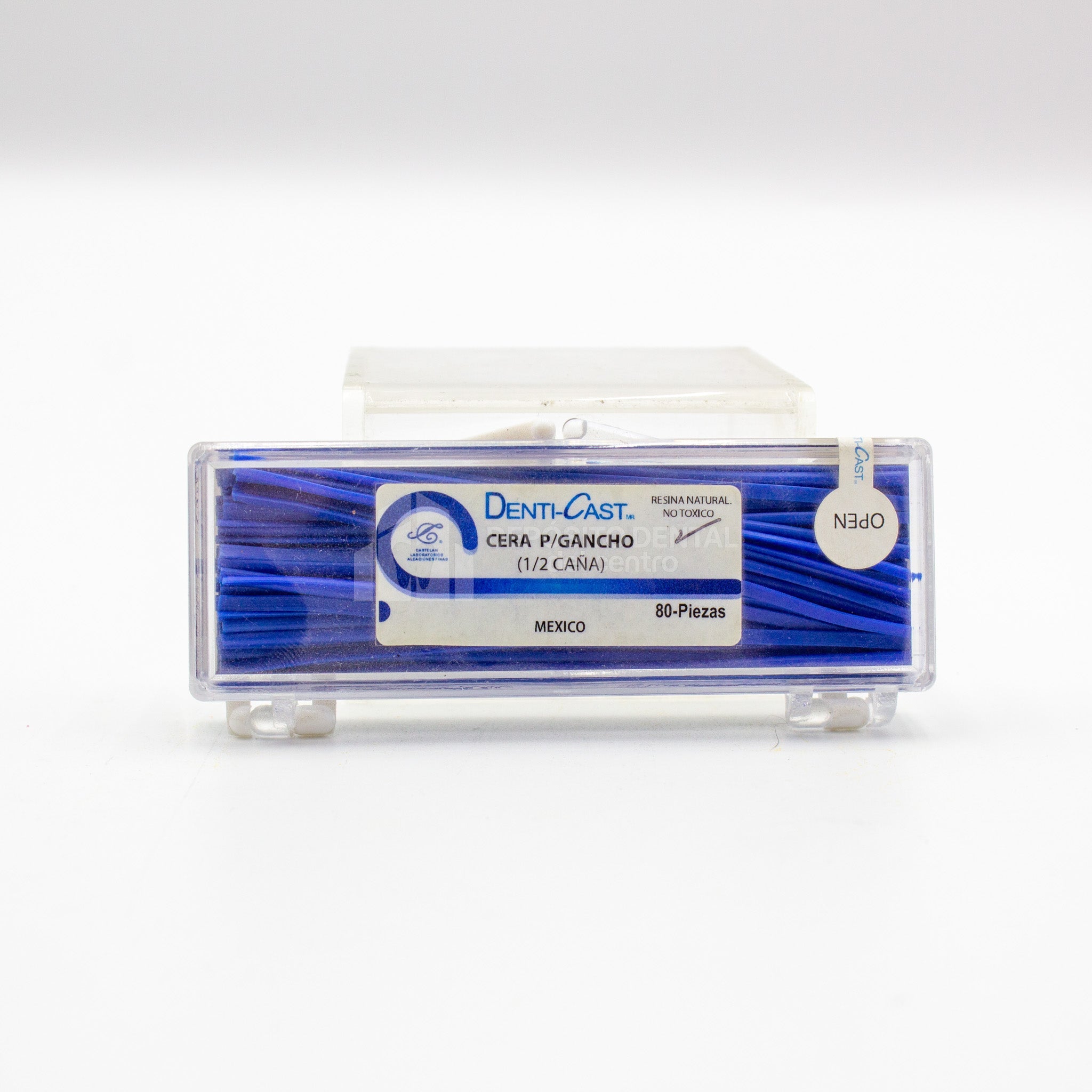 Cera Para Gancho Denti Cast 1/2 Caña 80 Piezas