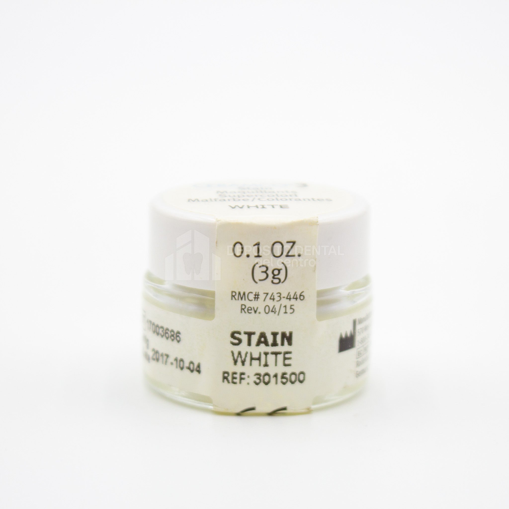 Pigmento Para Ceramica Blanco Ceramco 3 gr