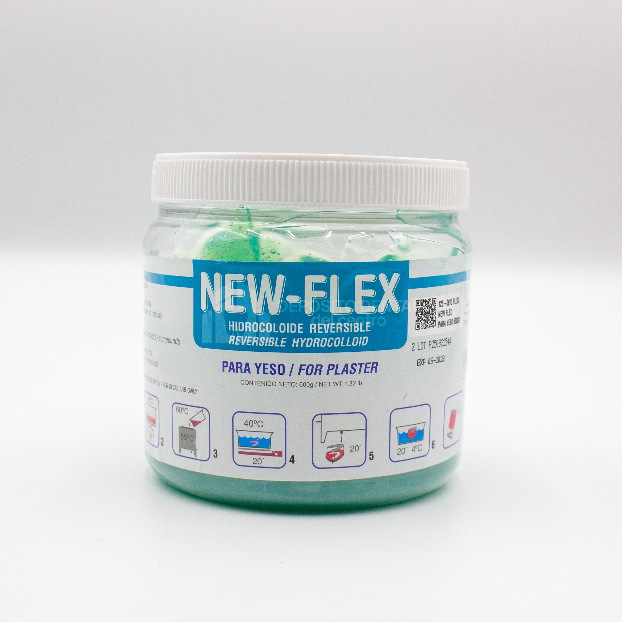 New Flex Hidrocoloide Reversible Para Yeso 600 gr