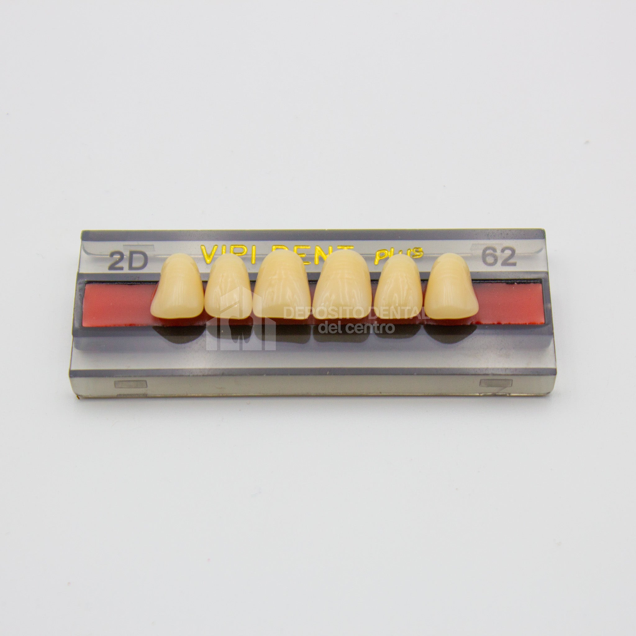 Tablilla de Dientes Vipi Dent Plus Anteriores Superiores 2D 62