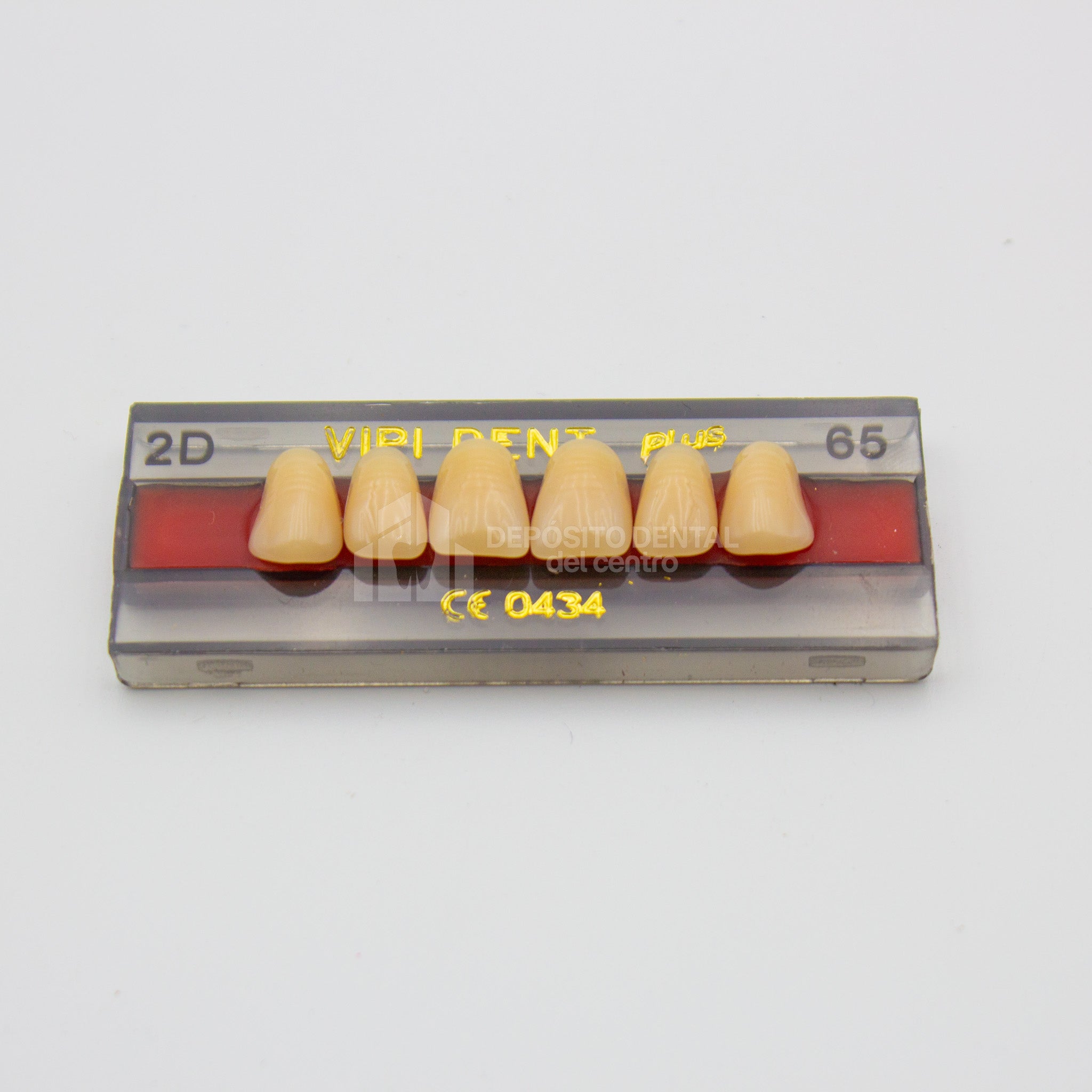 Tablilla de Dientes Vipi Dent Plus Anteriores Superiores 2D 65