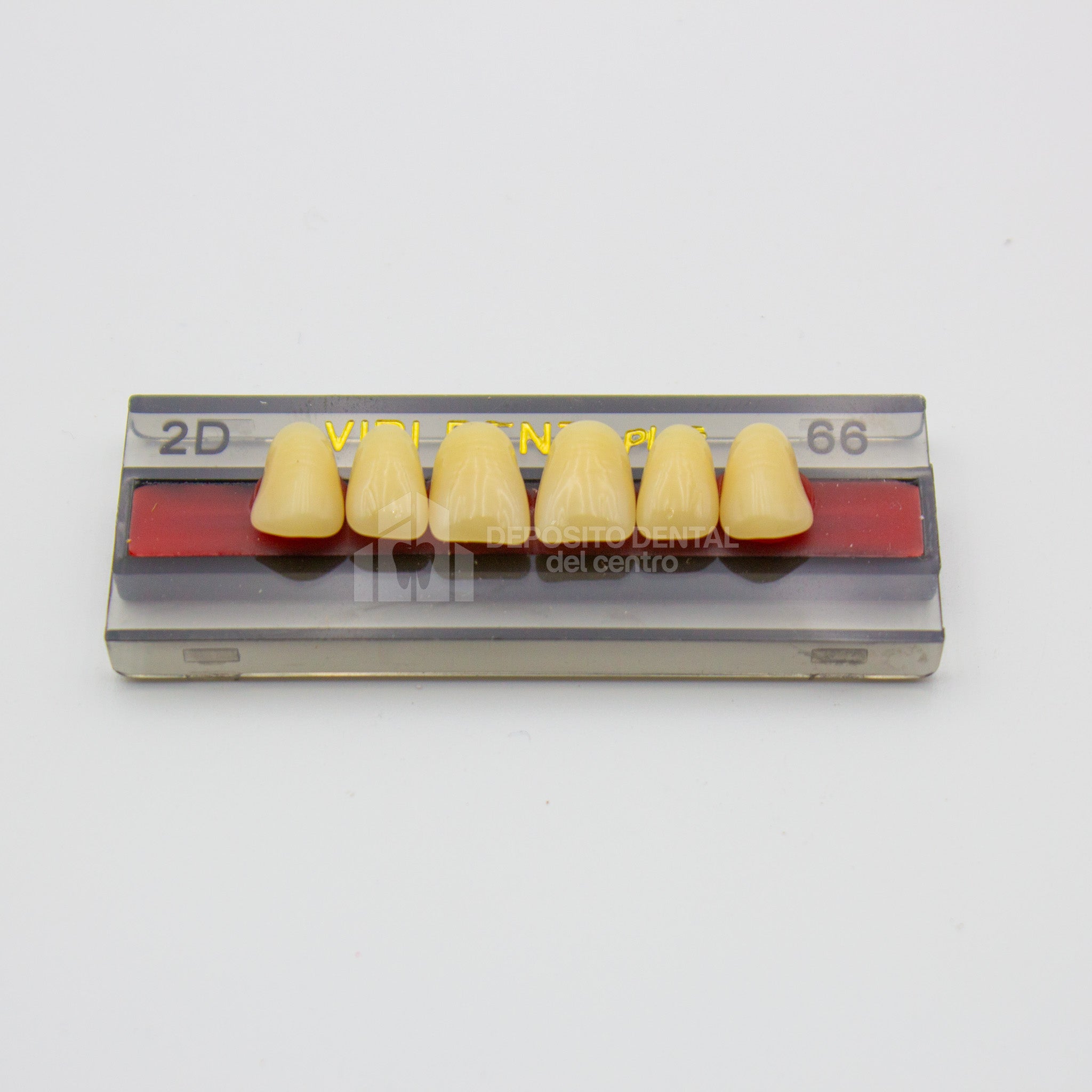 Tablilla de Dientes Vipi Dent Plus Anteriores Superiores 2D 66