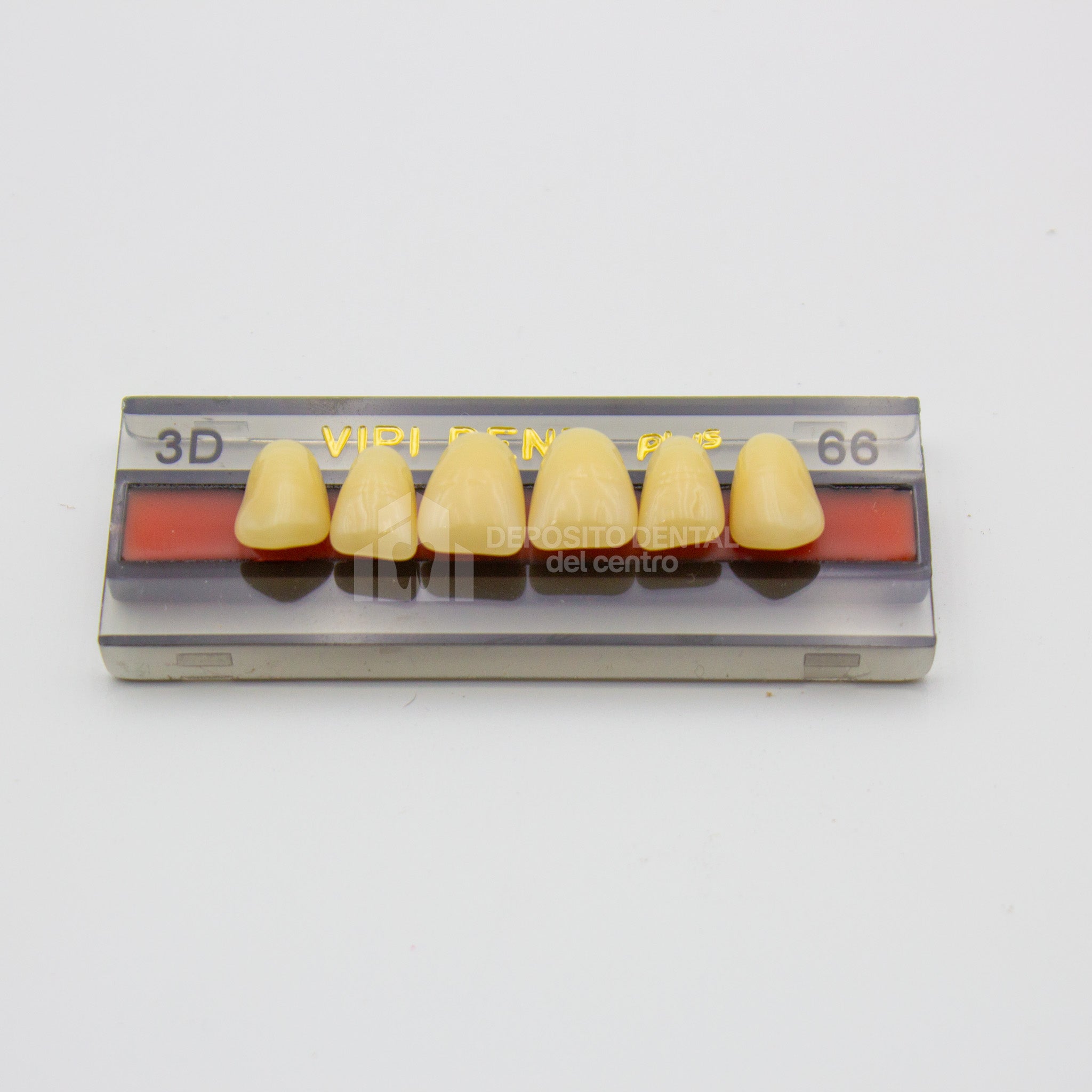 Tablilla de Dientes Vipi Dent Plus Anteriores Superiores 3D 66