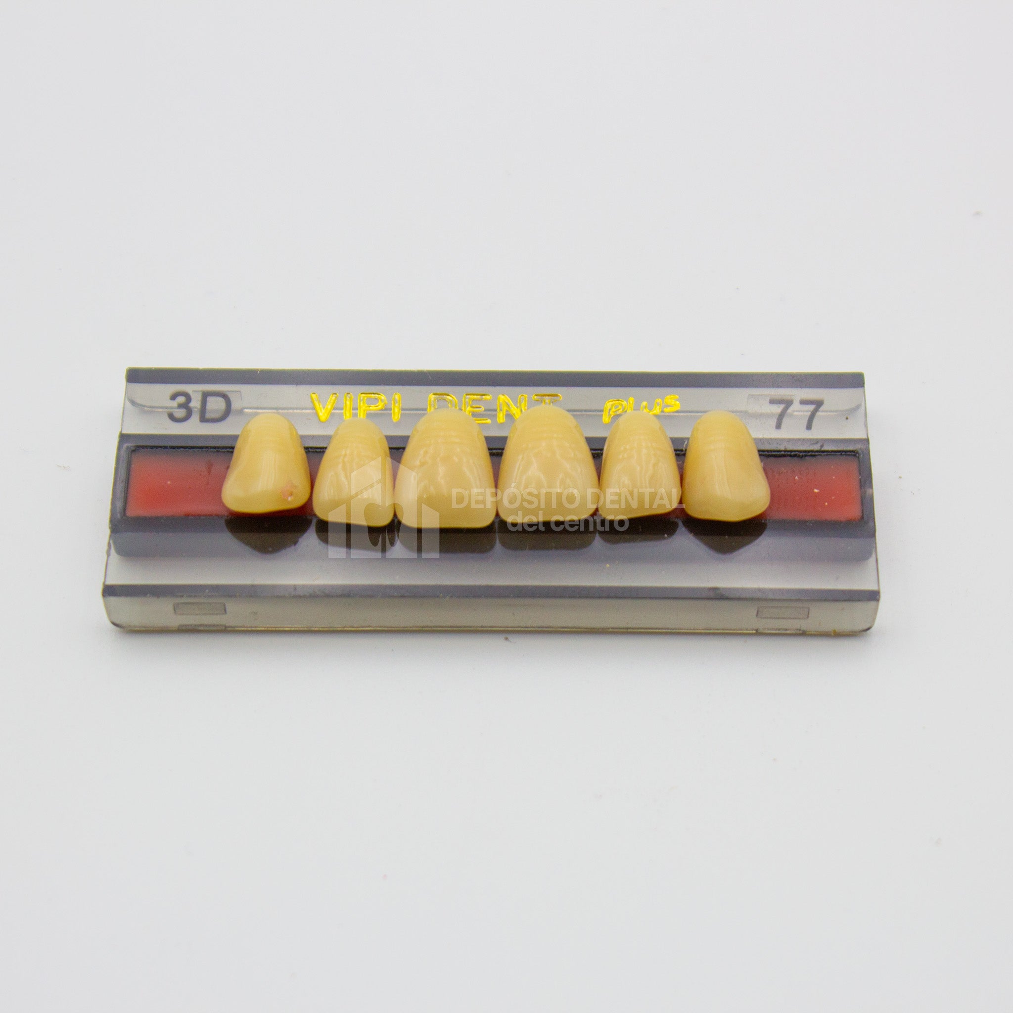 Tablilla de Dientes Vipi Dent Plus Anteriores Superiores 3D 77