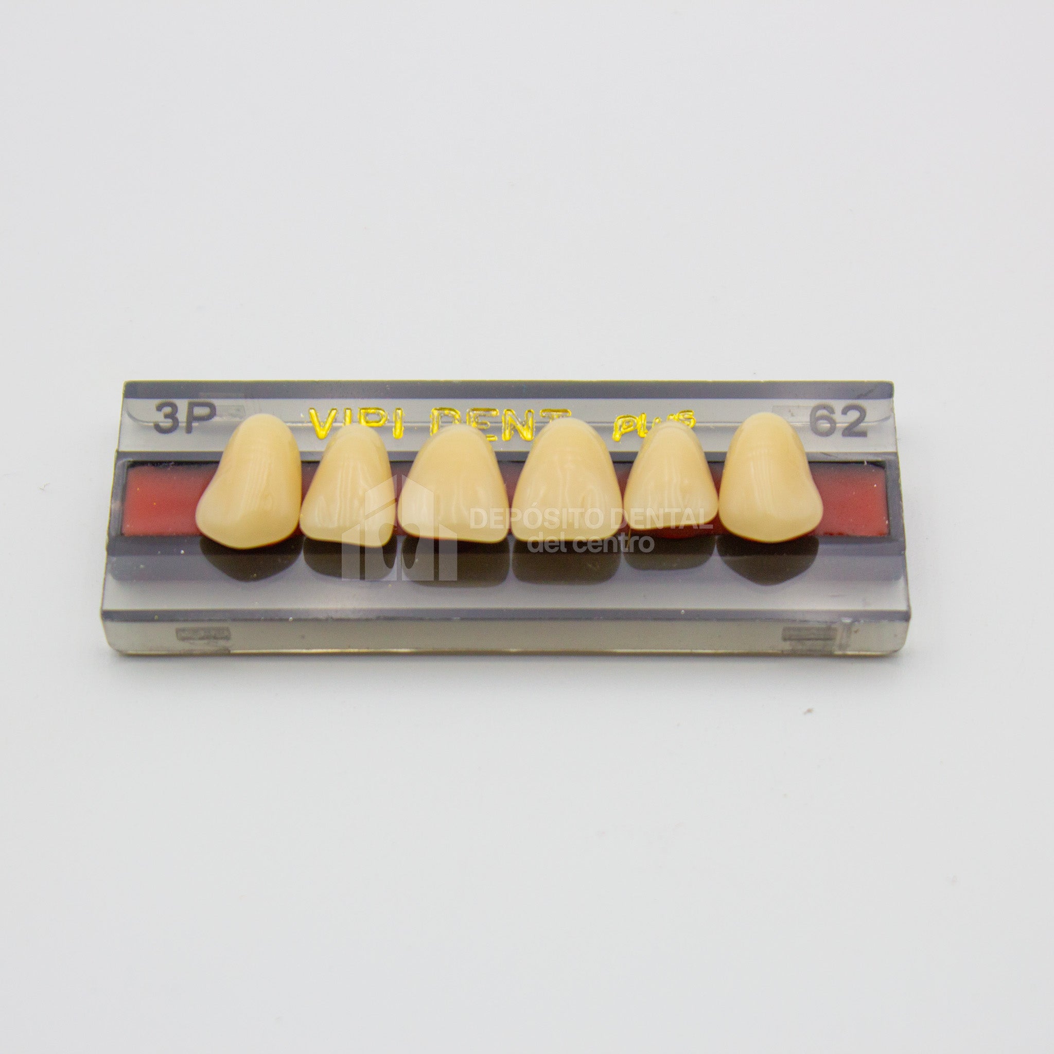 Tablilla de Dientes Vipi Dent Plus Anteriores Superiores 3P 62