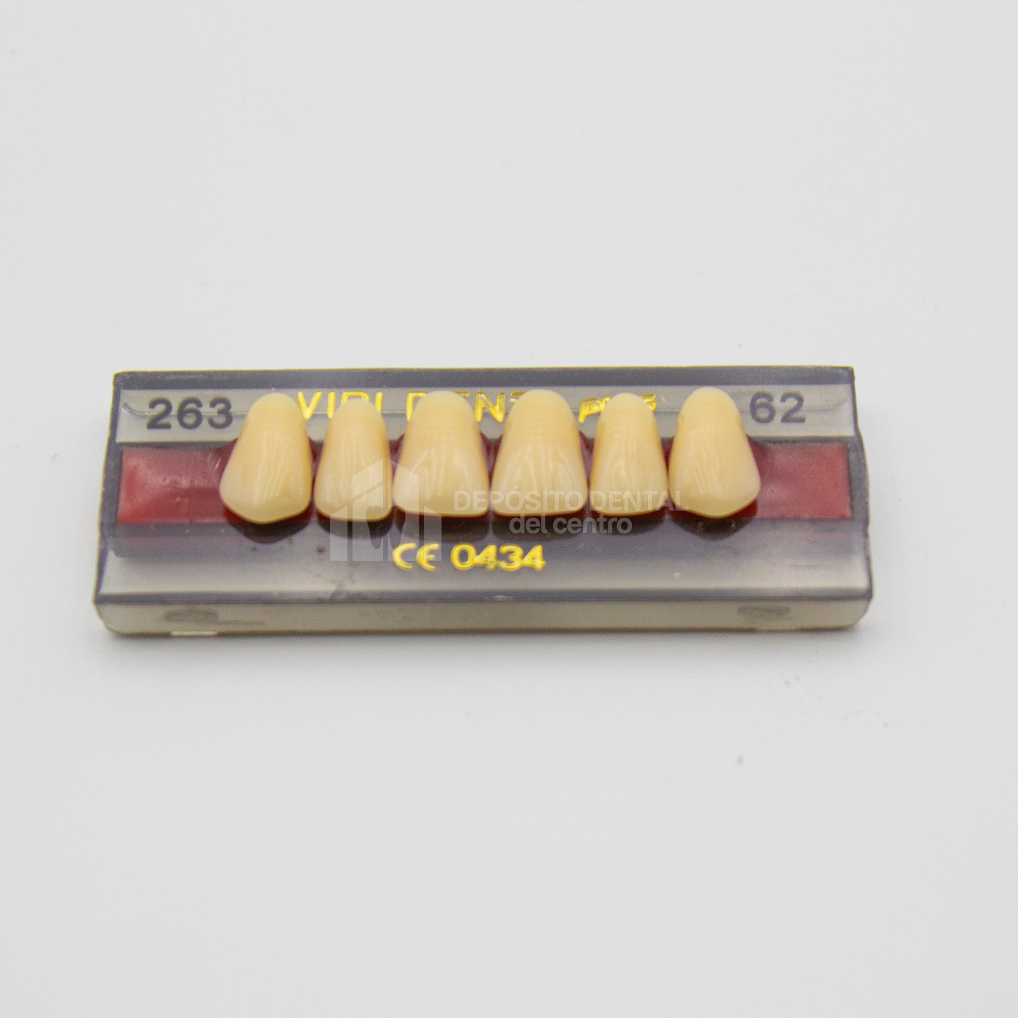 Tablilla de Dientes Vipi Dent Plus Anteriores Superiores 263 62