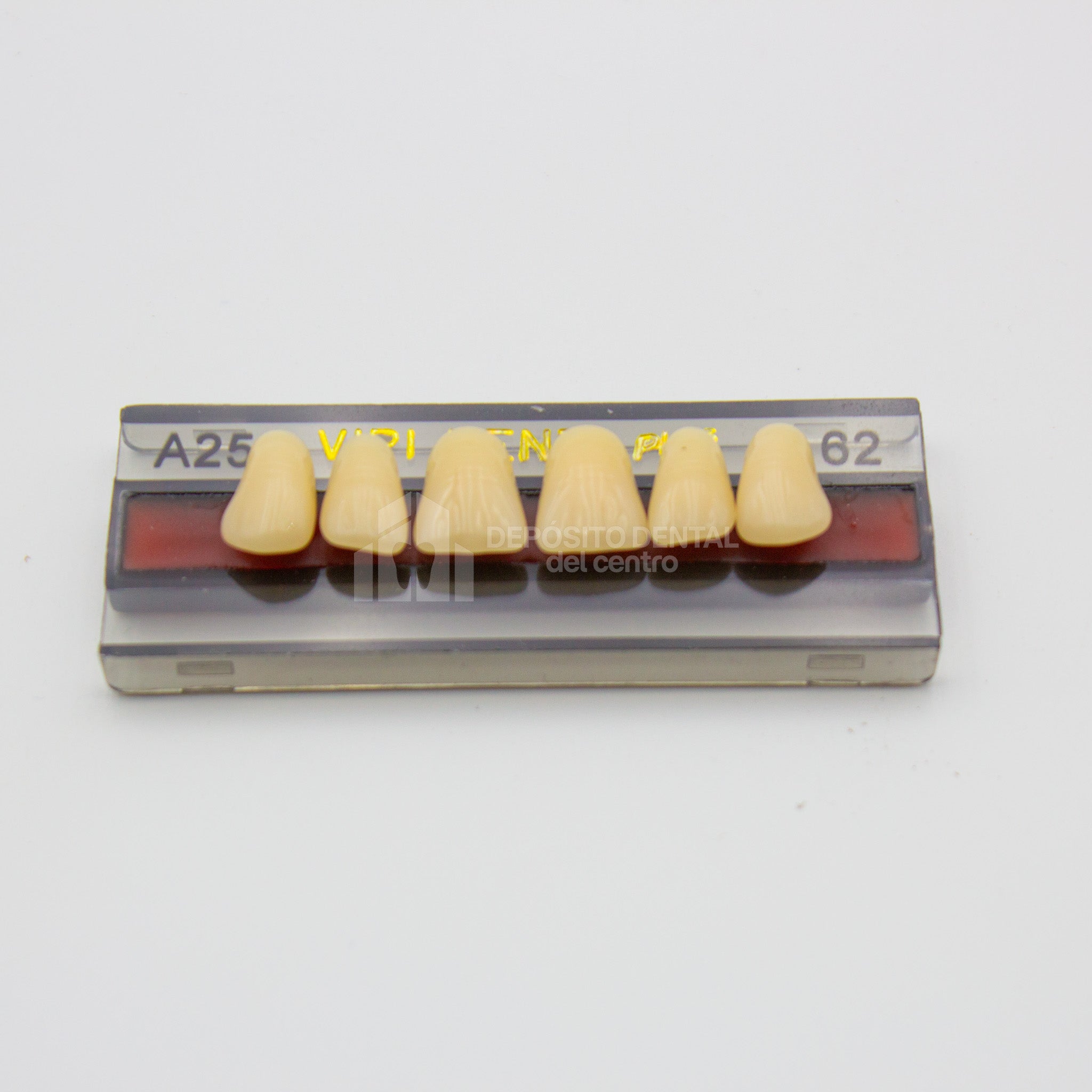 Tablilla de Dientes Vipi Dent Plus Anteriores Superiores A25 62