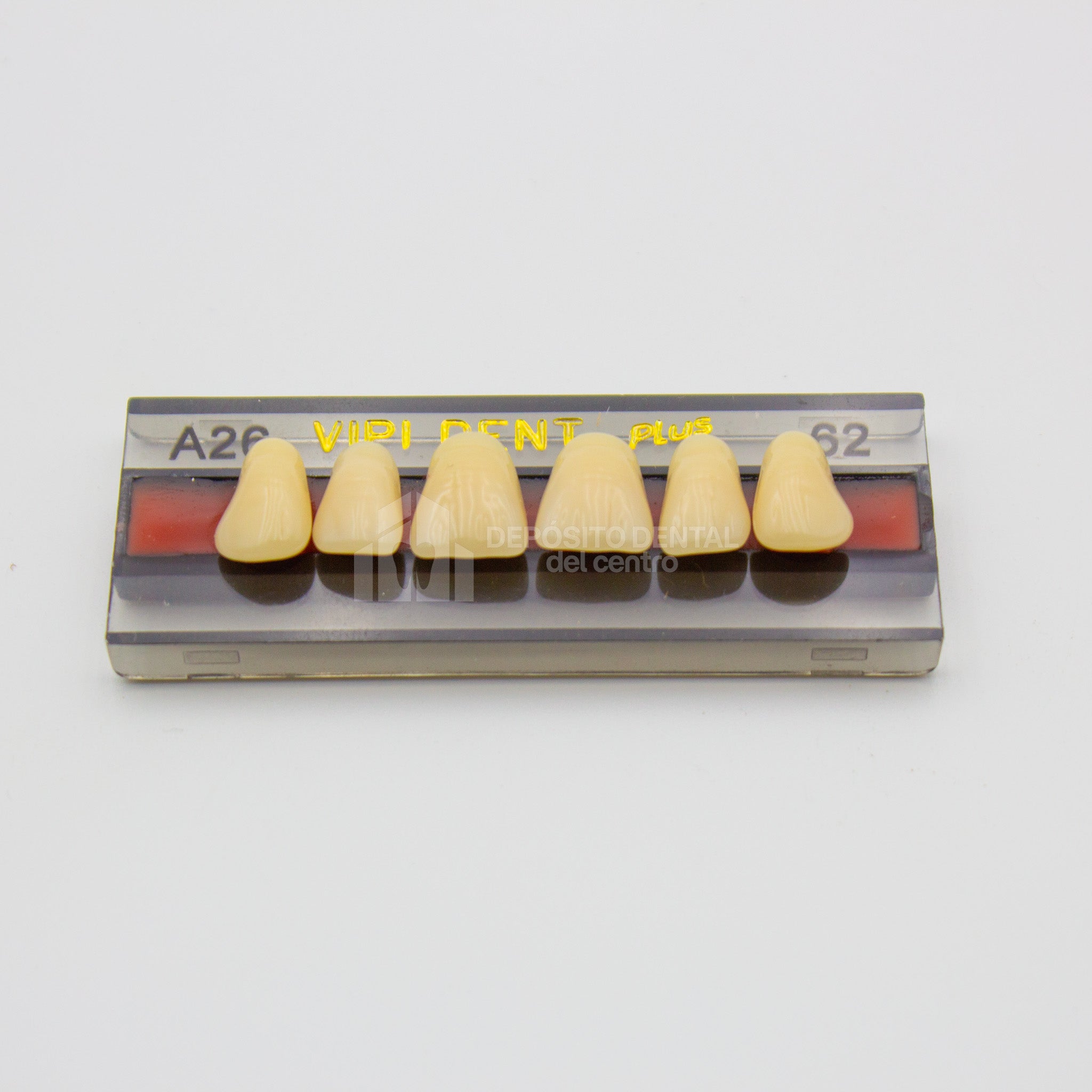 Tablilla de Dientes Vipi Dent Plus Anteriores Superiores A26 62