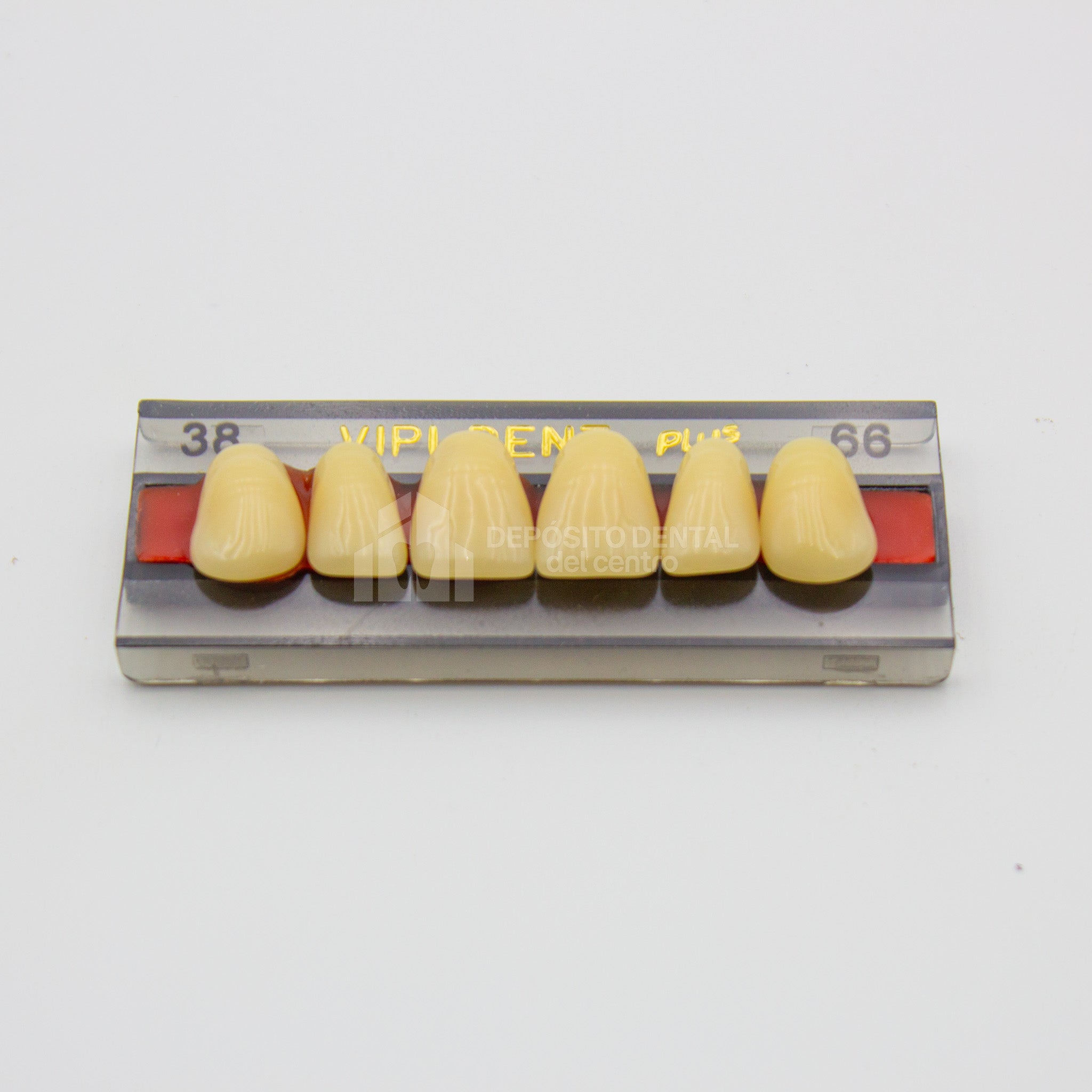Tablilla de Dientes Vipi Dent Plus Anteriores Superiores 38 66