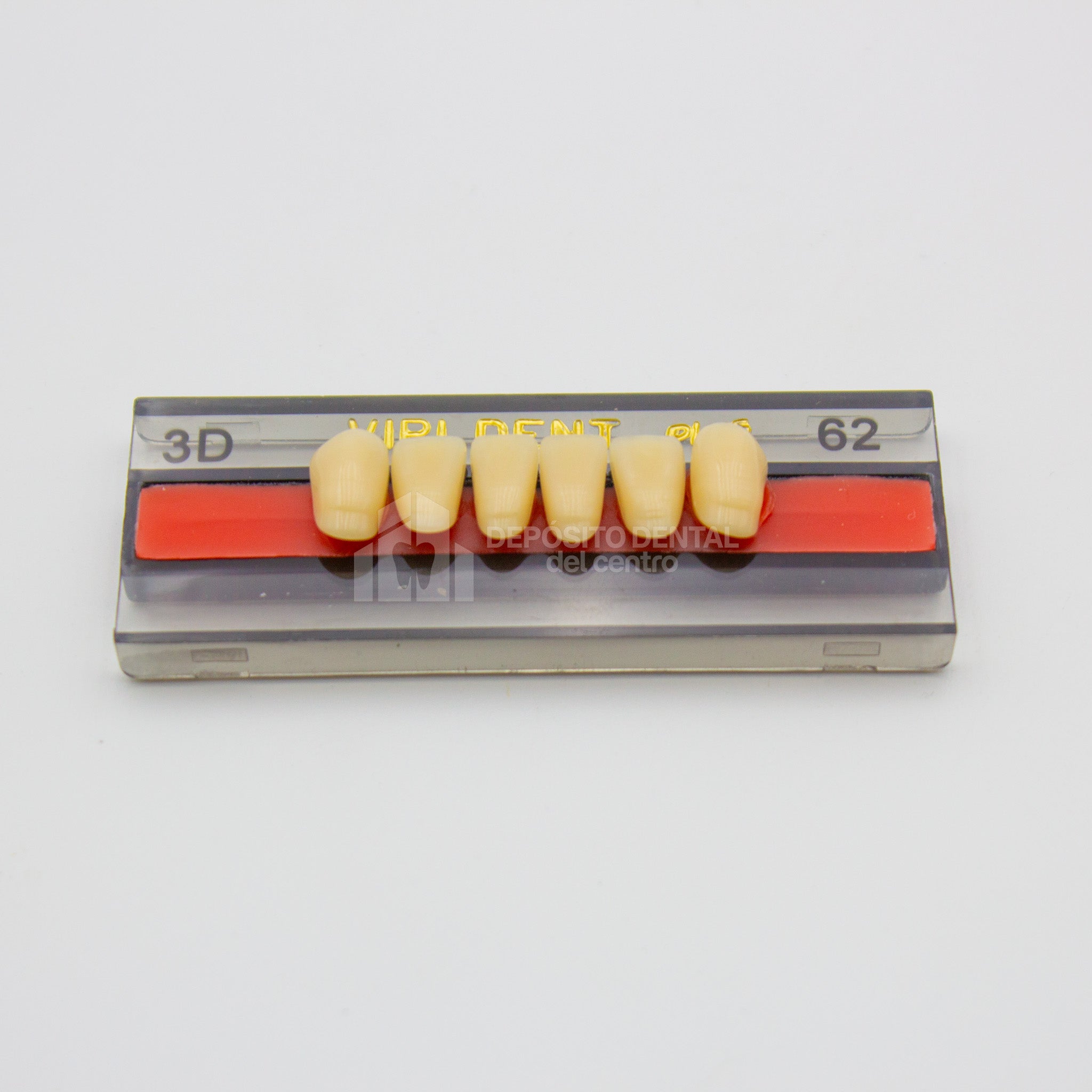 Tablilla de Dientes Vipi Dent Plus Anteriores Inferiores 3D 62