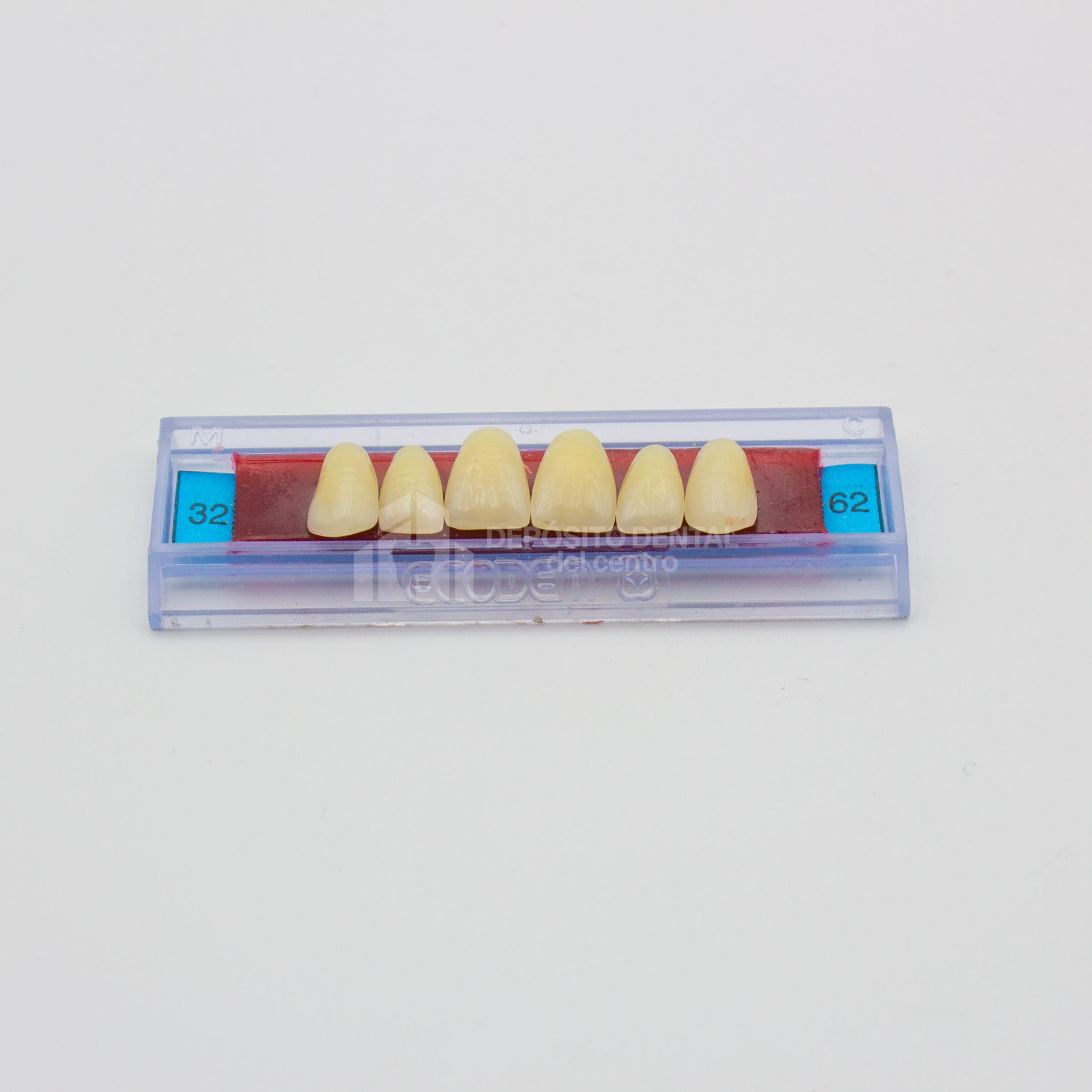 Tablilla de Dientes Ecodent Anteriores Superiores 32 62