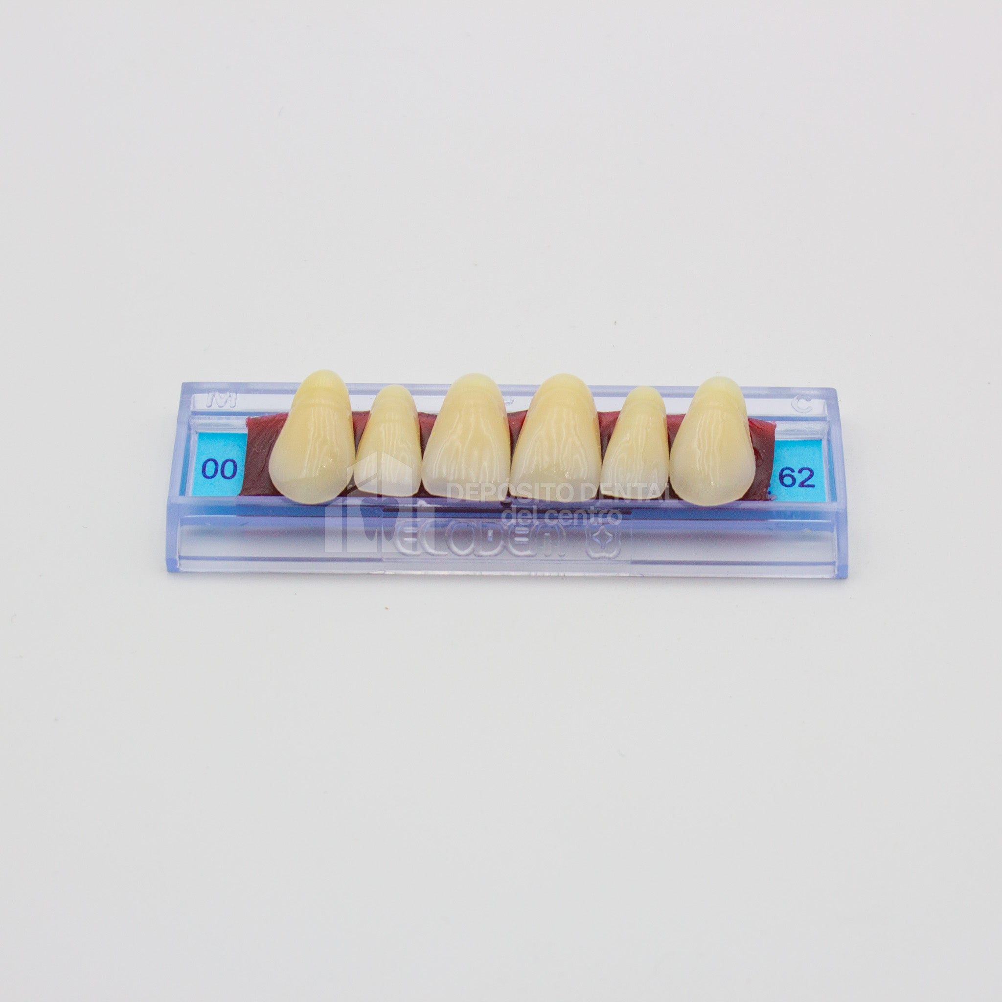 Tablilla de Dientes Ecodent Anteriores Superiores 00 62