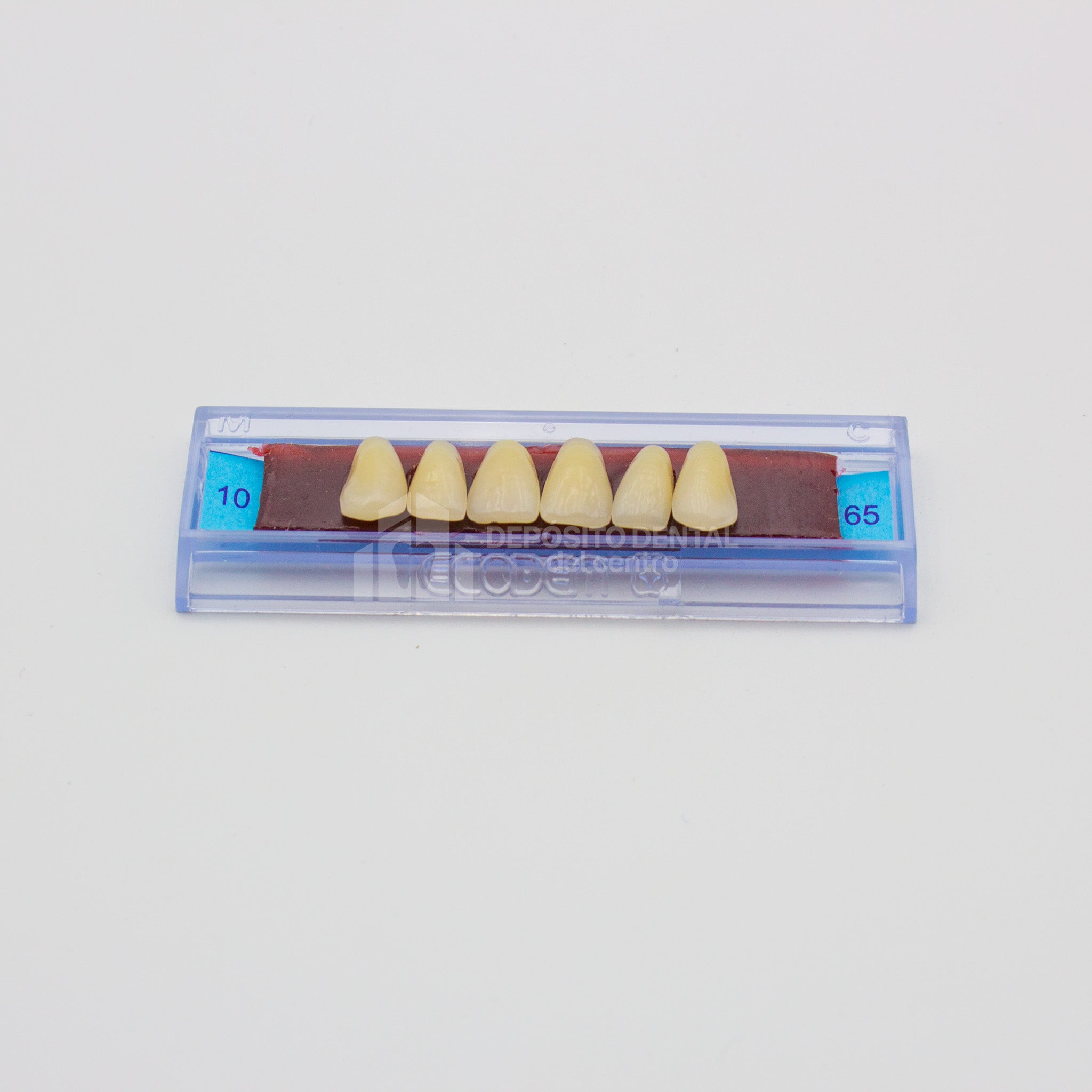 Tablilla de Dientes Ecodent Anteriores Superiores 10 65