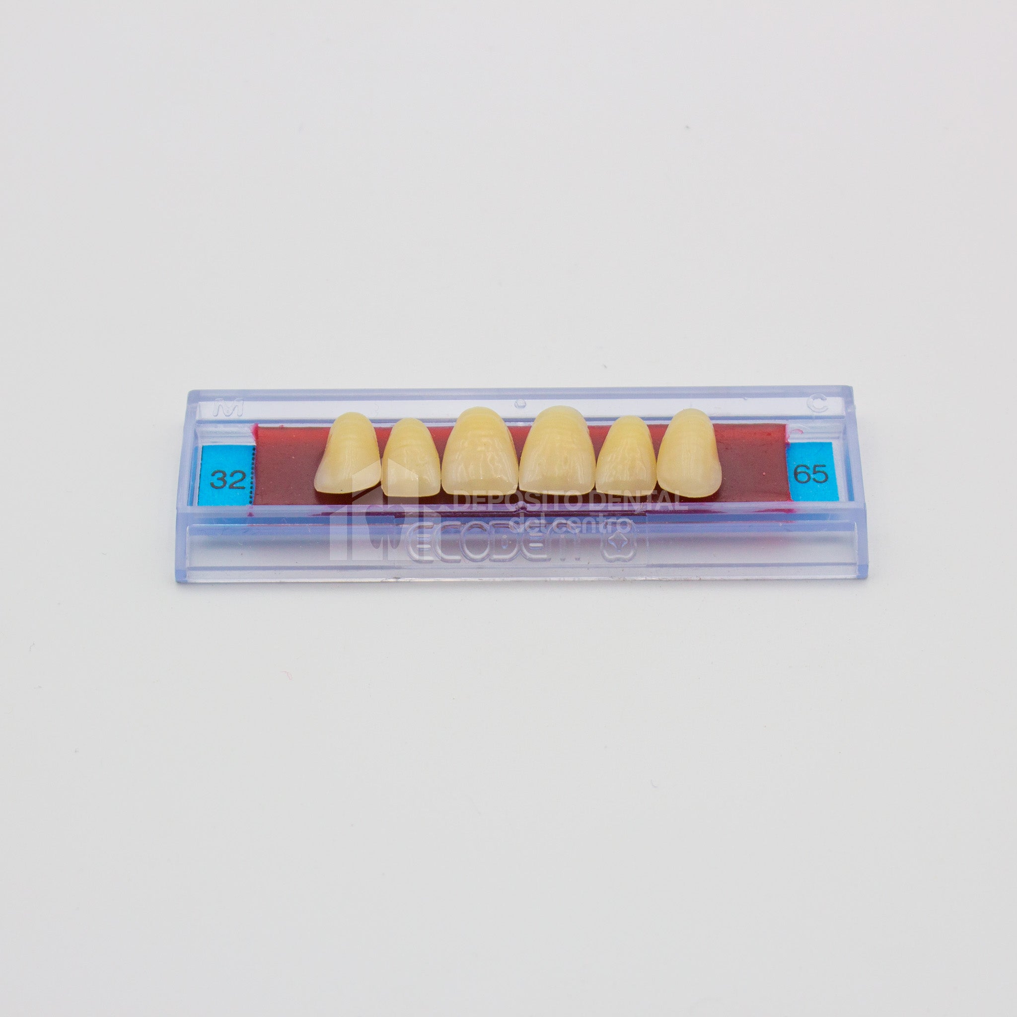 Tablilla de Dientes Ecodent Anteriores Superiores 32 65