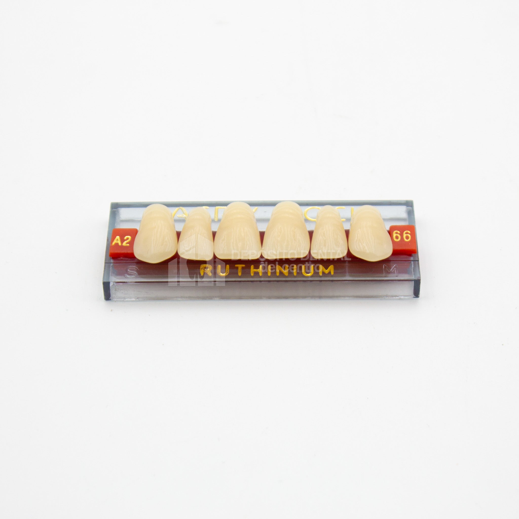 Tablilla de Dientes Acry Rock Anteriores Superiores A2 66