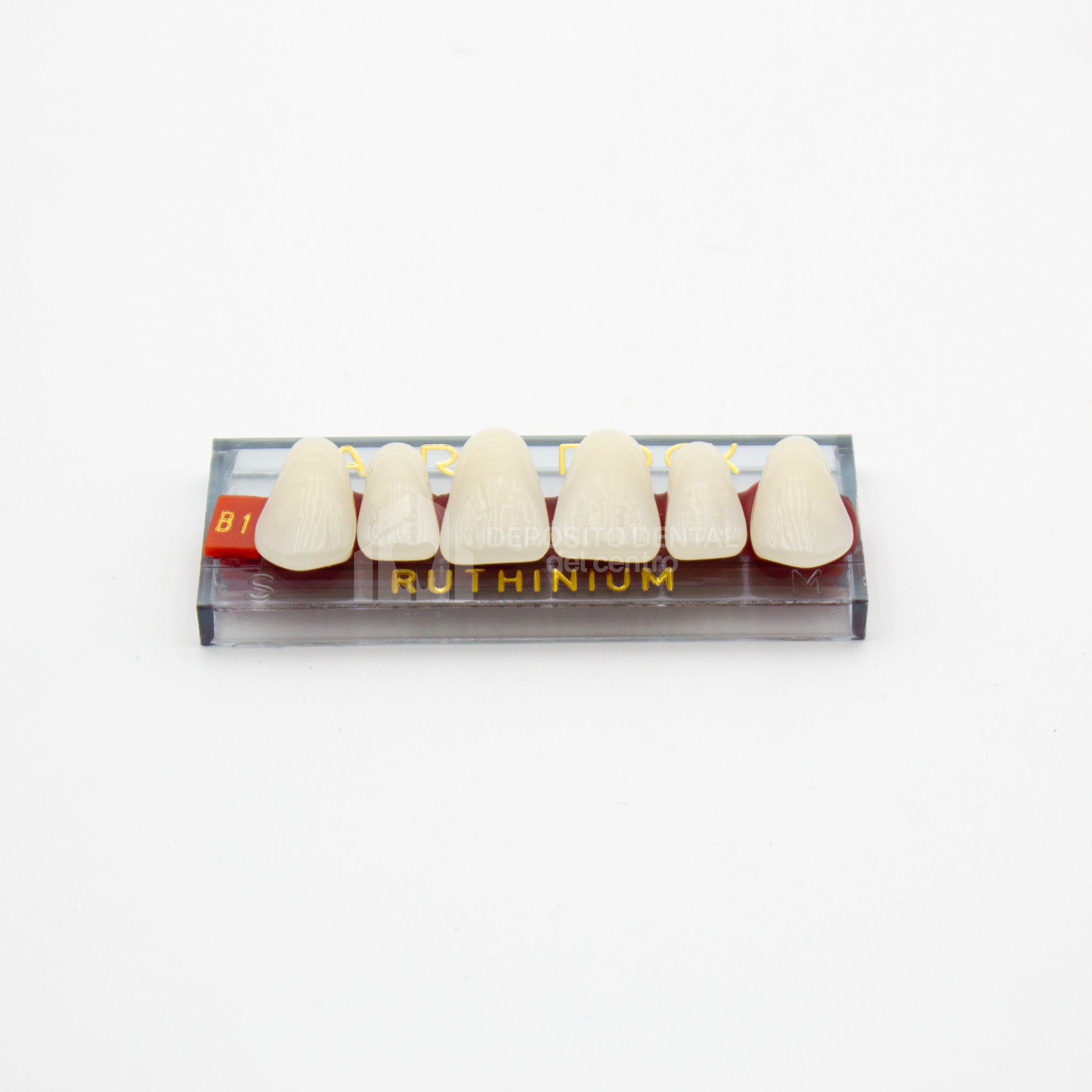 Tablilla de Dientes Acry Rock Anteriores Superiores B1 68