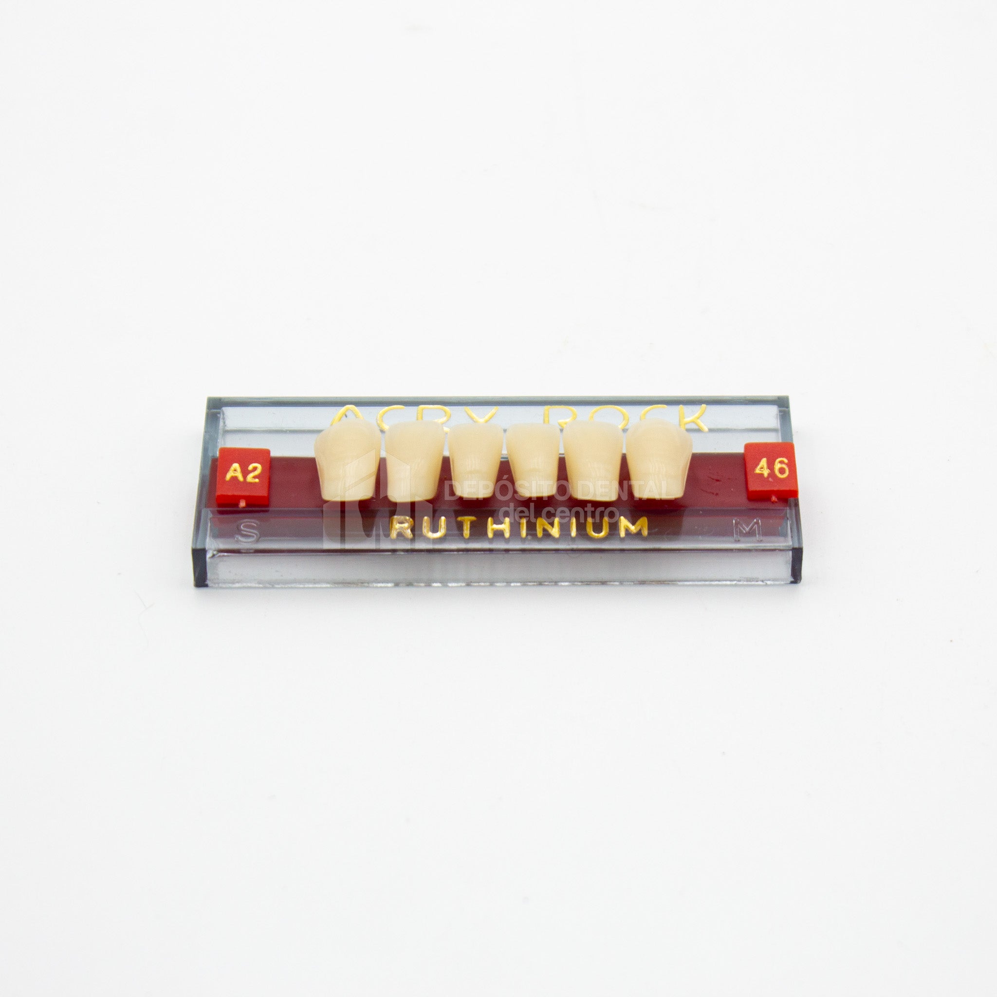 Tablilla de Dientes Acry Rock Anteriores Inferiores A2 46
