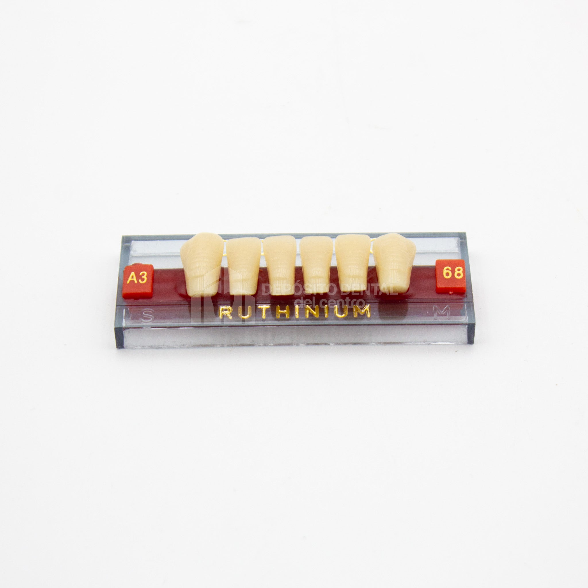Tablilla de Dientes Acry Rock Anteriores Inferiores A3 68