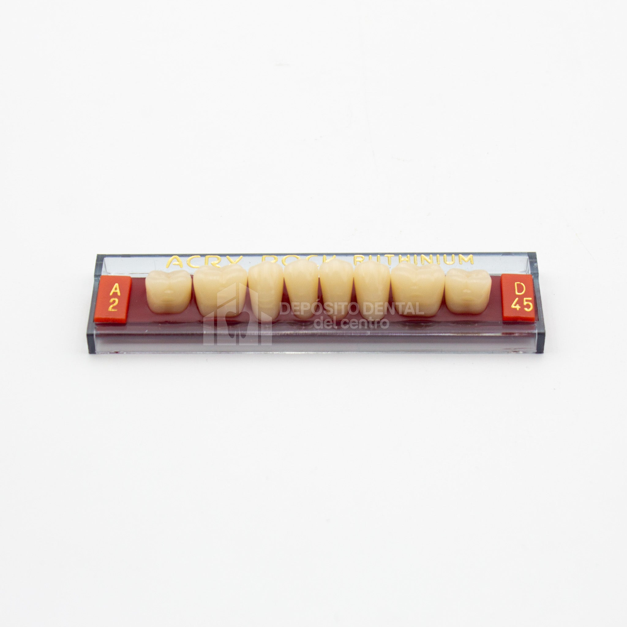 Tablilla de Dientes Acry Rock Posteriores Inferiores A2 D45