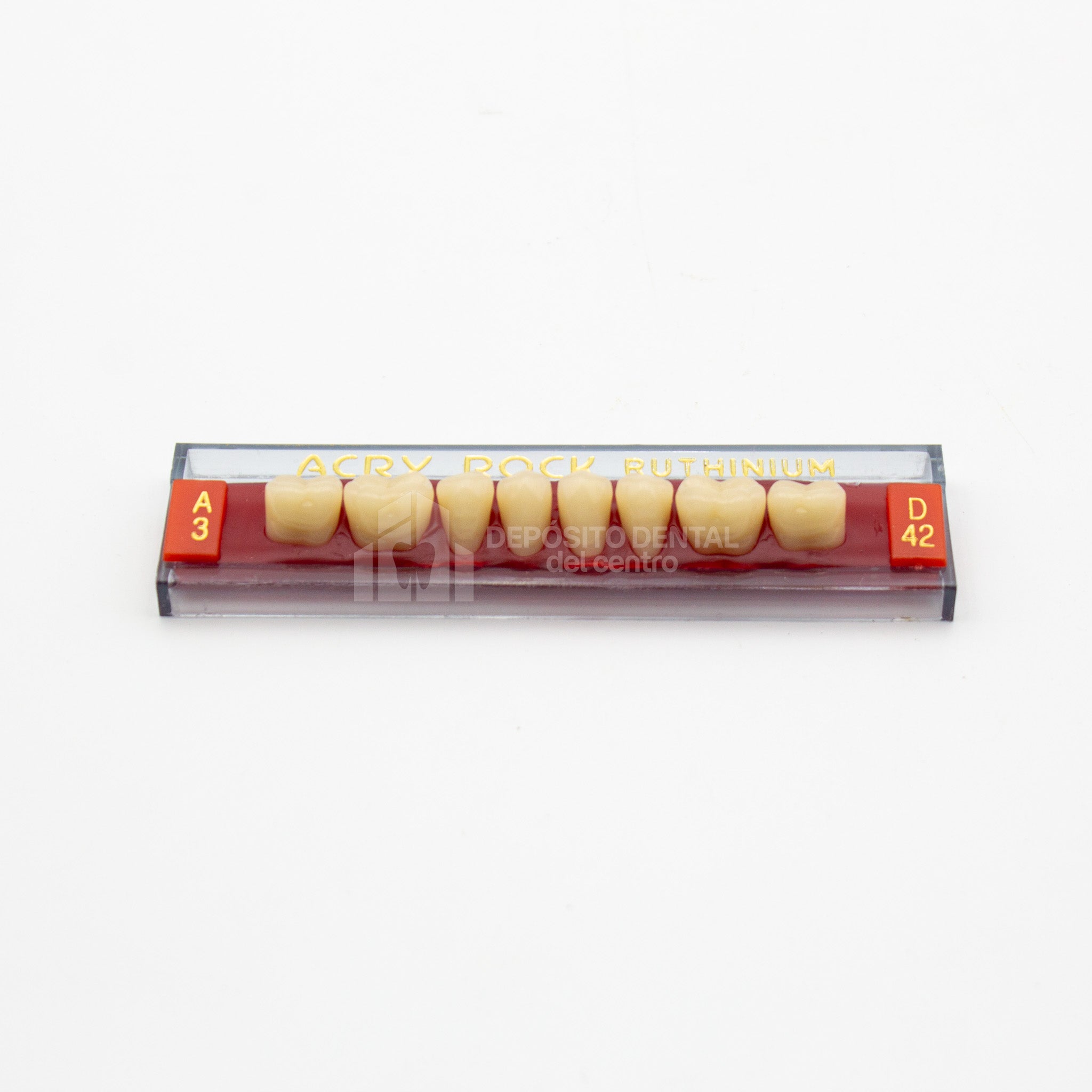 Tablilla de Dientes Acry Rock Posteriores Inferiores A3 D42