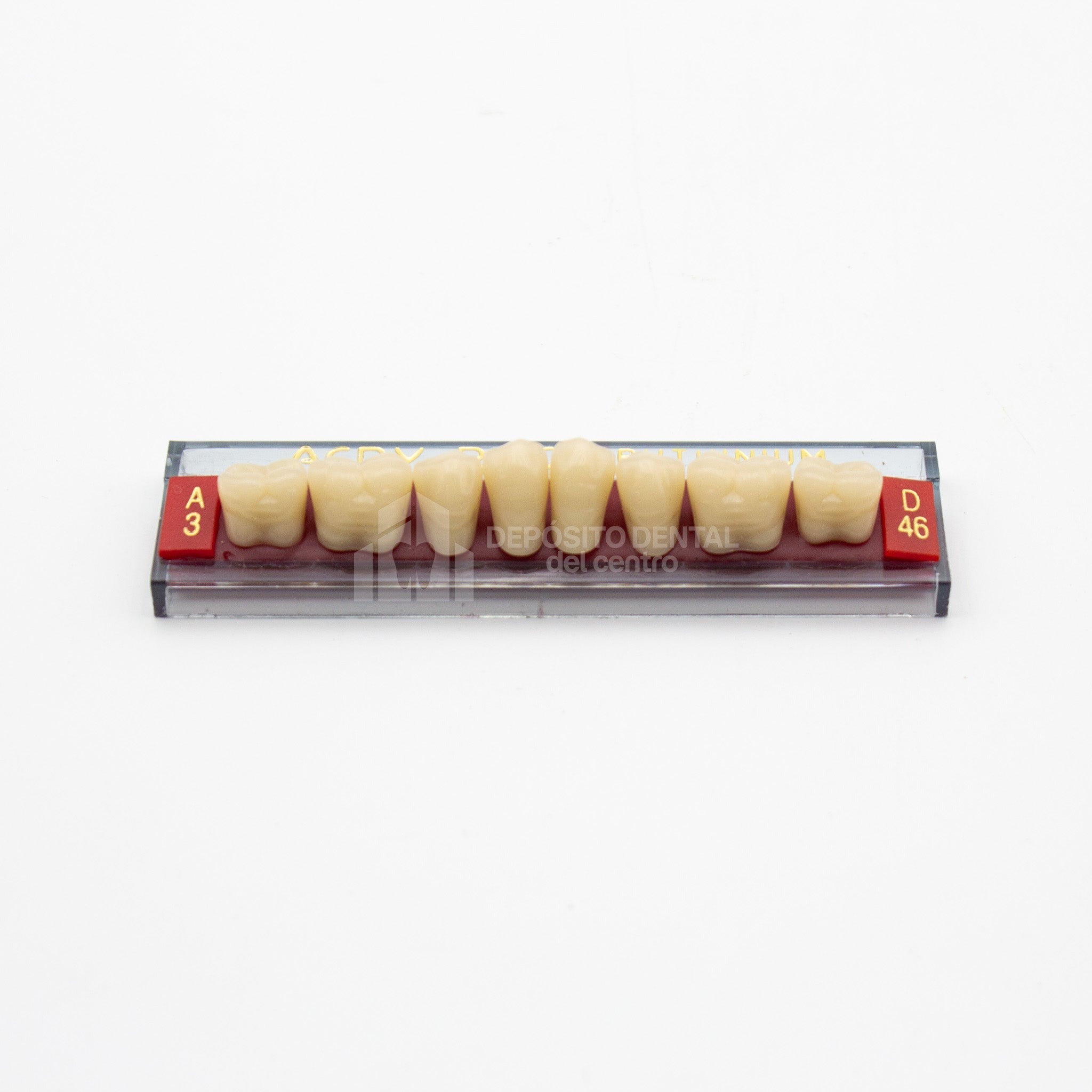 Tablilla de Dientes Acry Rock Posteriores Inferiores A3 D46
