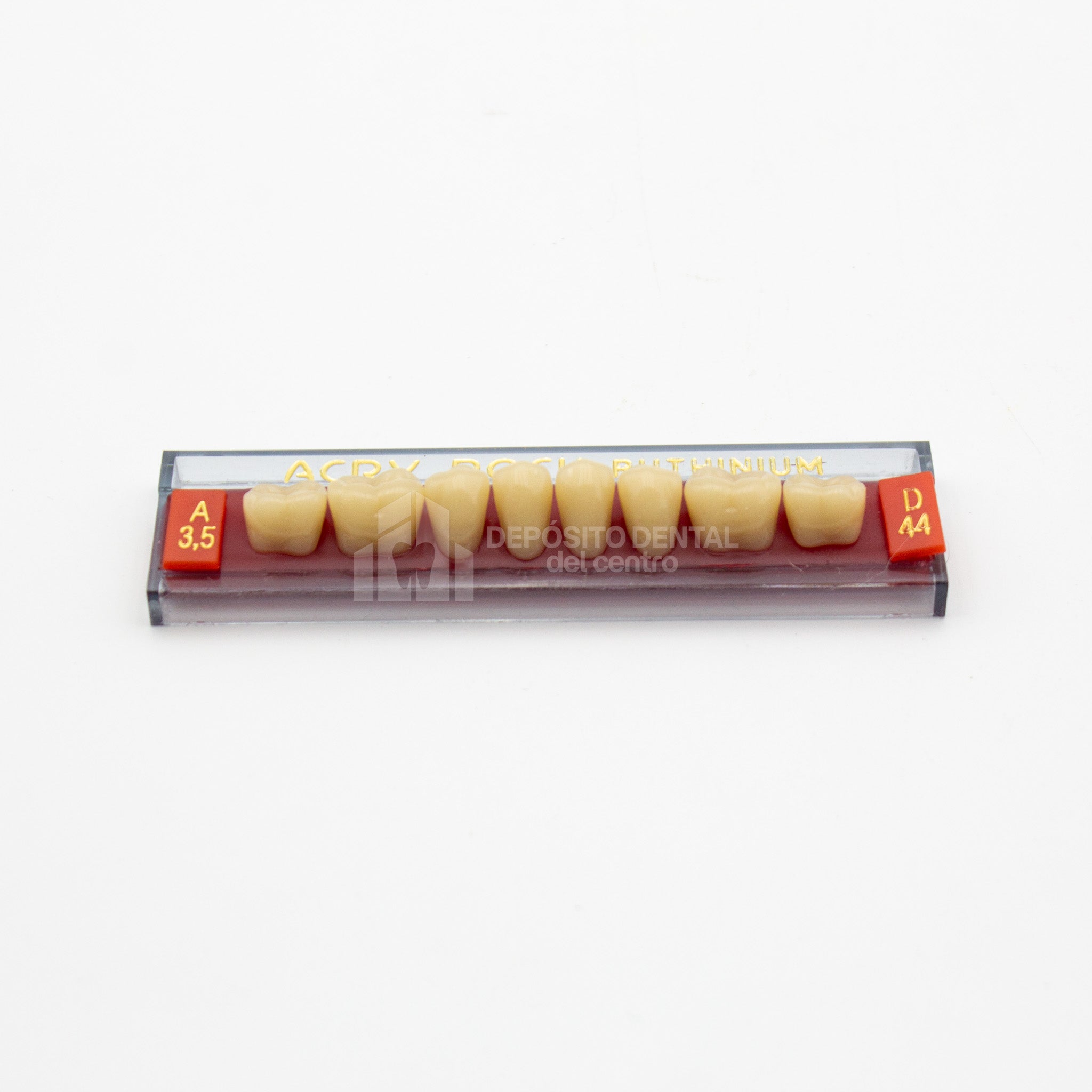 Tablilla de Dientes Acry Rock Posteriores Inferiores A3.5 D44