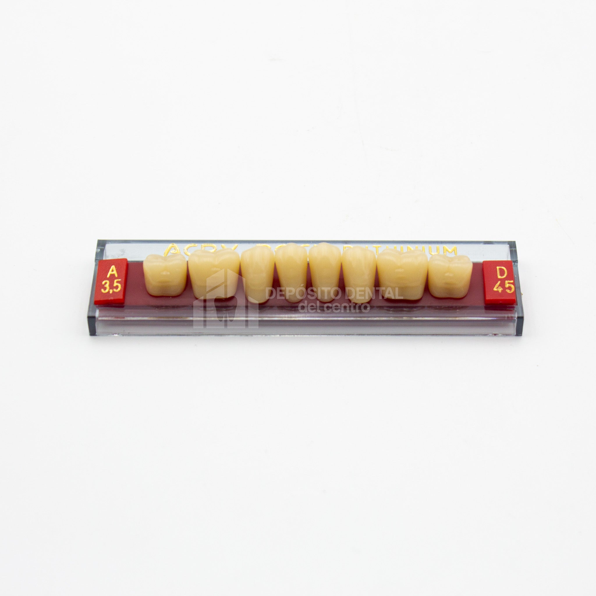 Tablilla de Dientes Acry Rock Posteriores Inferiores A3.5 D45