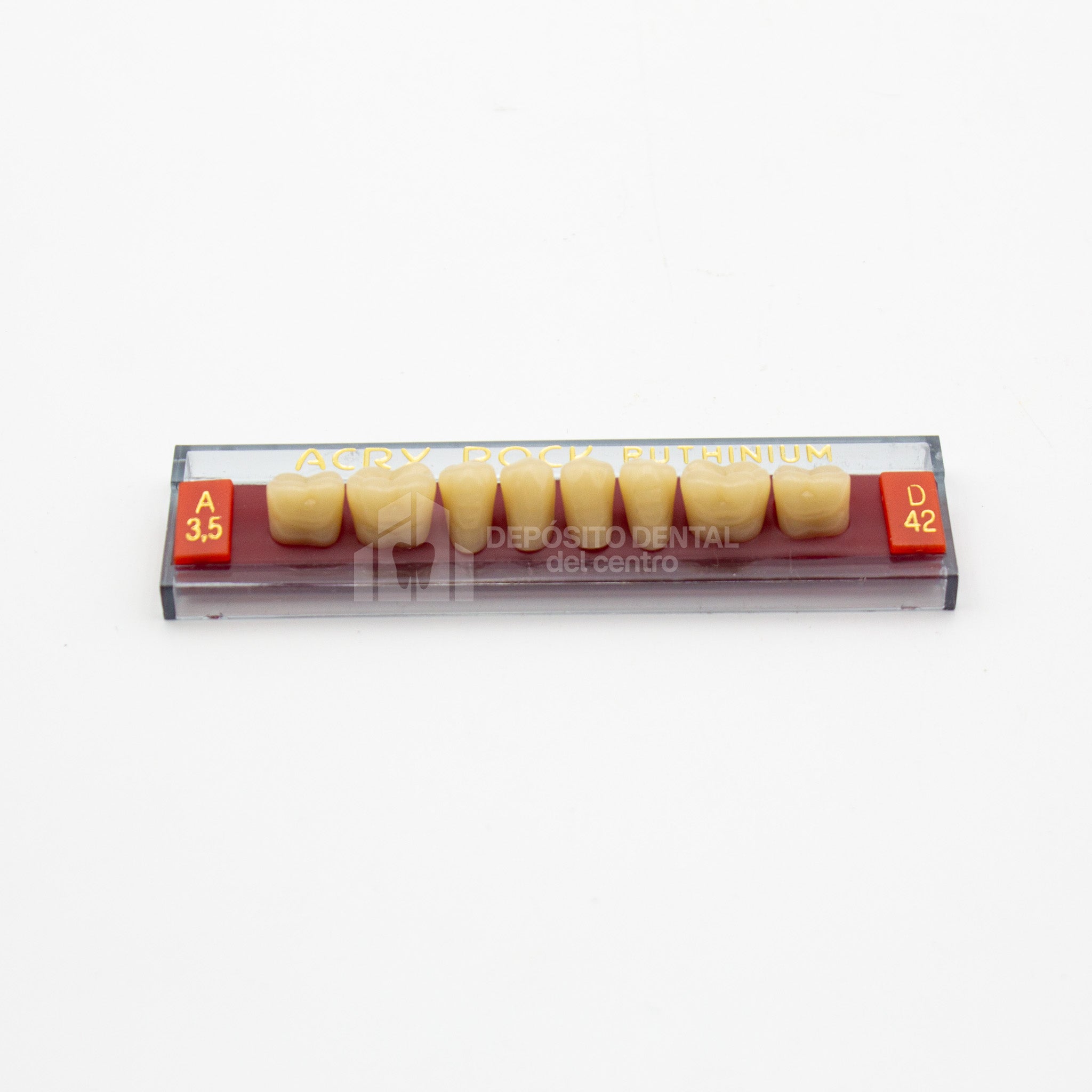 Tablilla de Dientes Acry Rock Posteriores Inferiores A3.5 D42