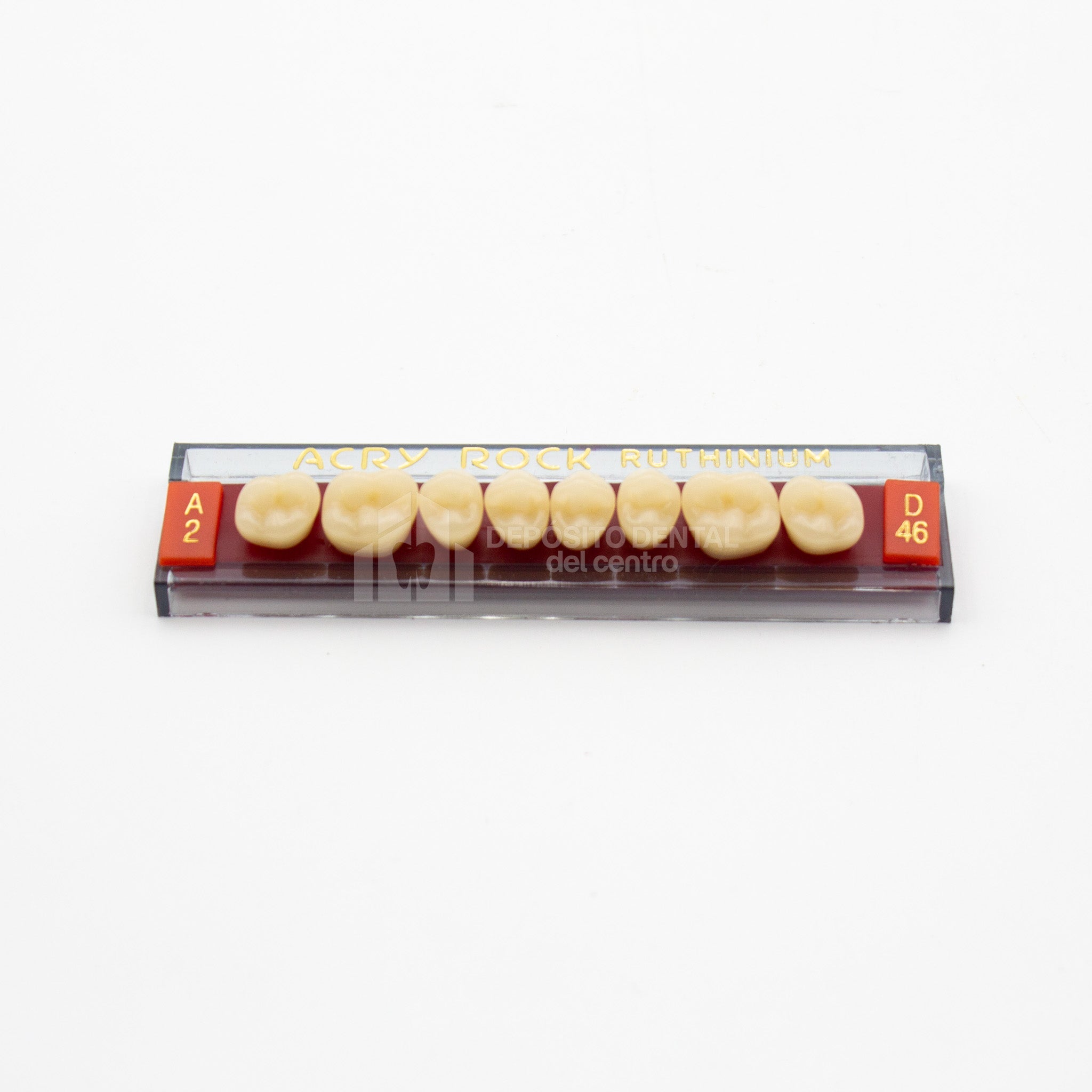 Tablilla de Dientes Acry Rock Posteriores Superiores A2 D46