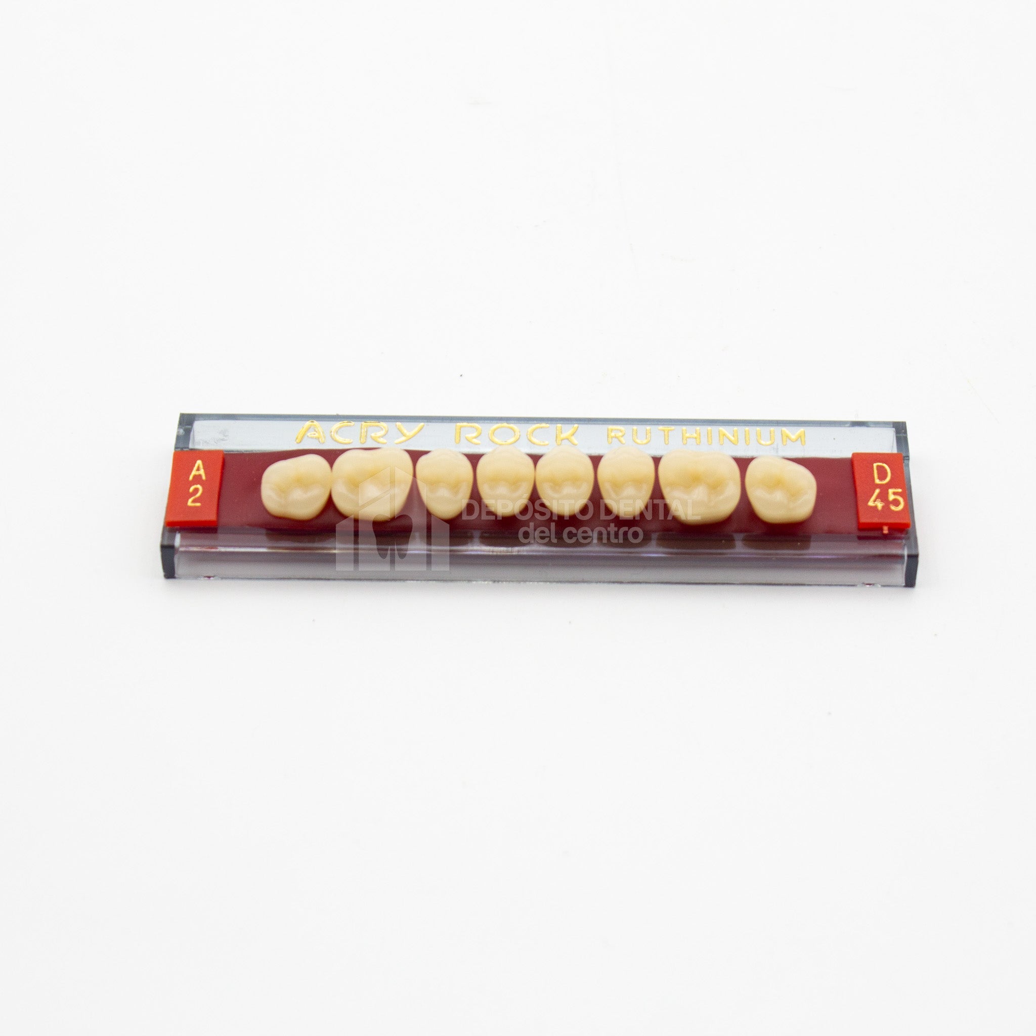 Tablilla de Dientes Acry Rock Posteriores Superiores A2 D45