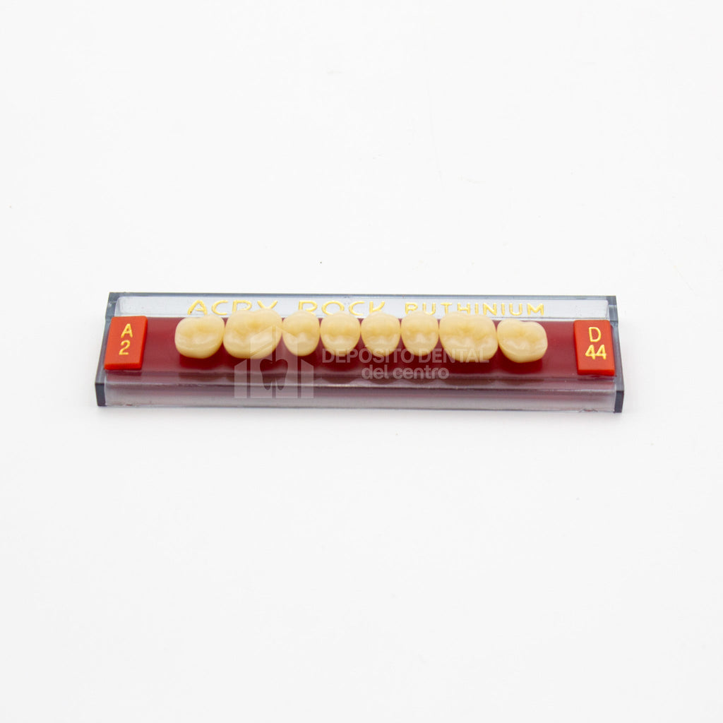 Tablilla de Dientes Acry Rock Posteriores Superiores A2 D44