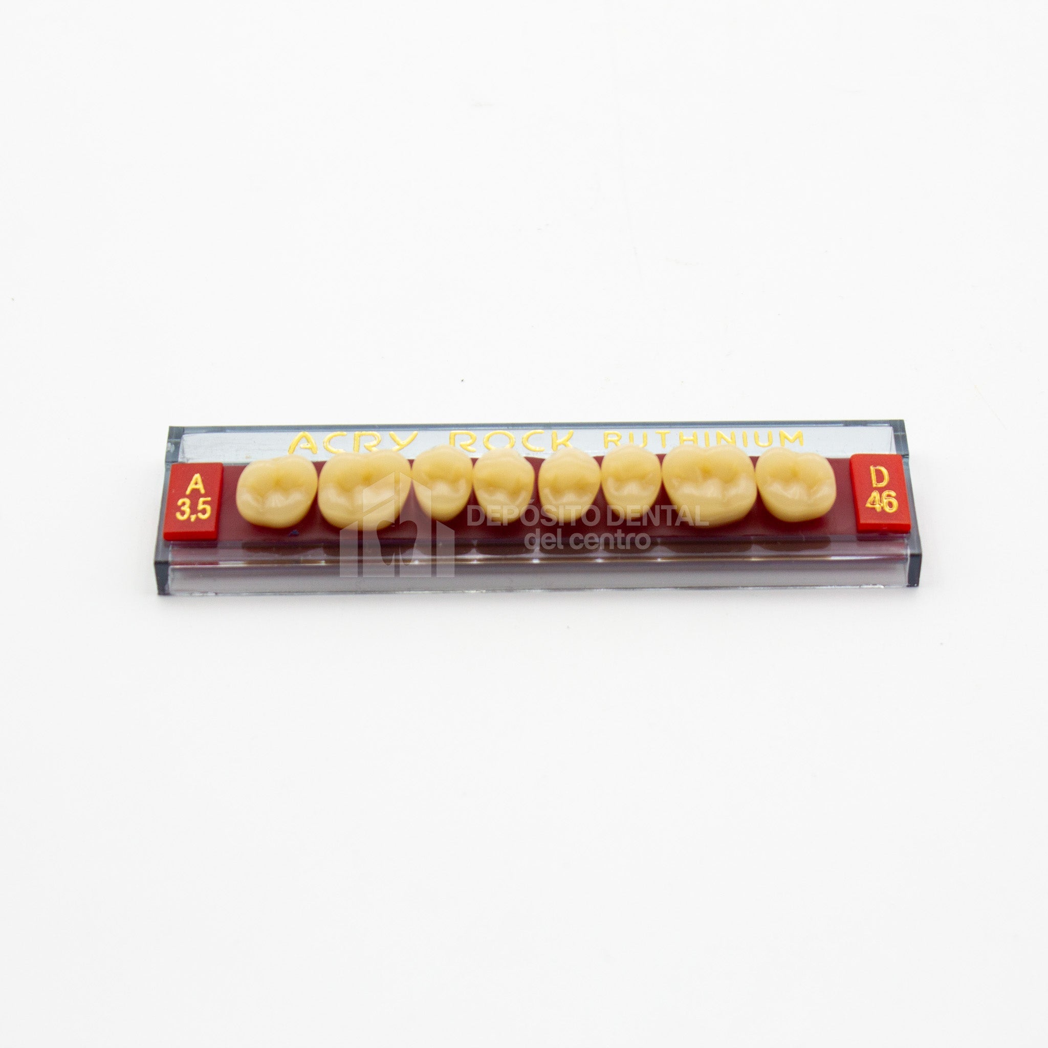 Tablilla de Dientes Acry Rock Posteriores Superiores A3.5 D46