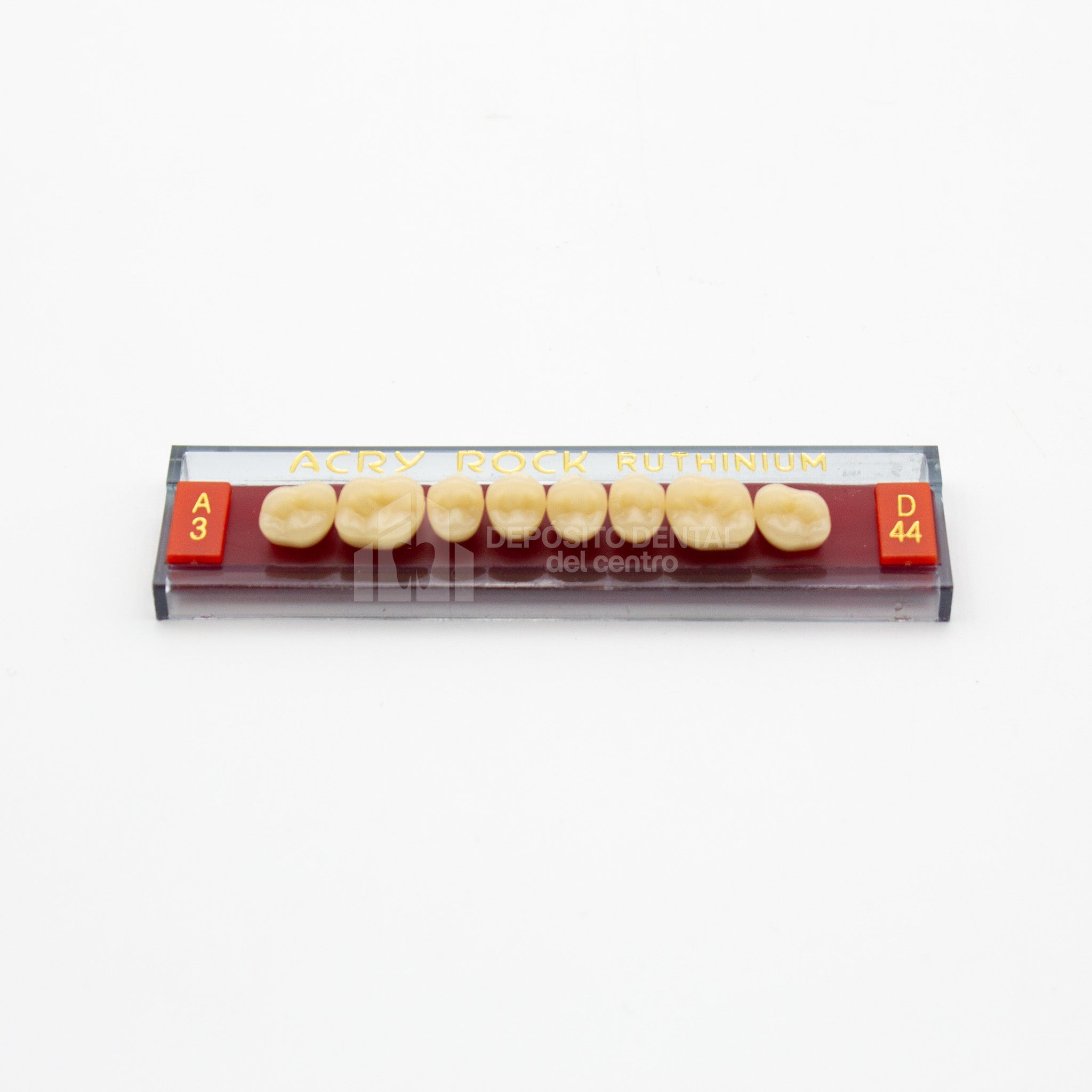 Tablilla de Dientes Acry Rock Posteriores Superiores A3 D44