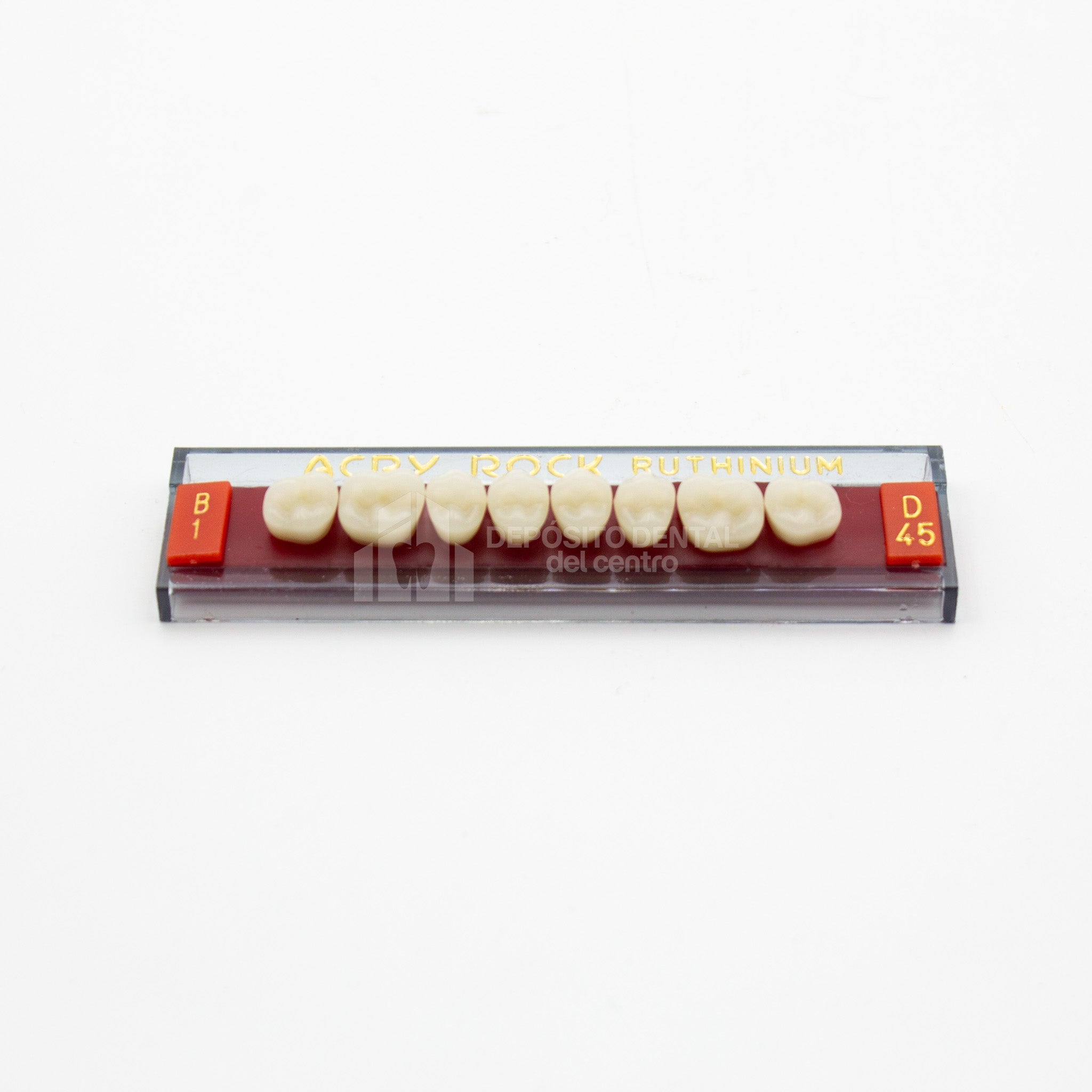 Tablilla de Dientes Acry Rock Posteriores Superiores B1 D45